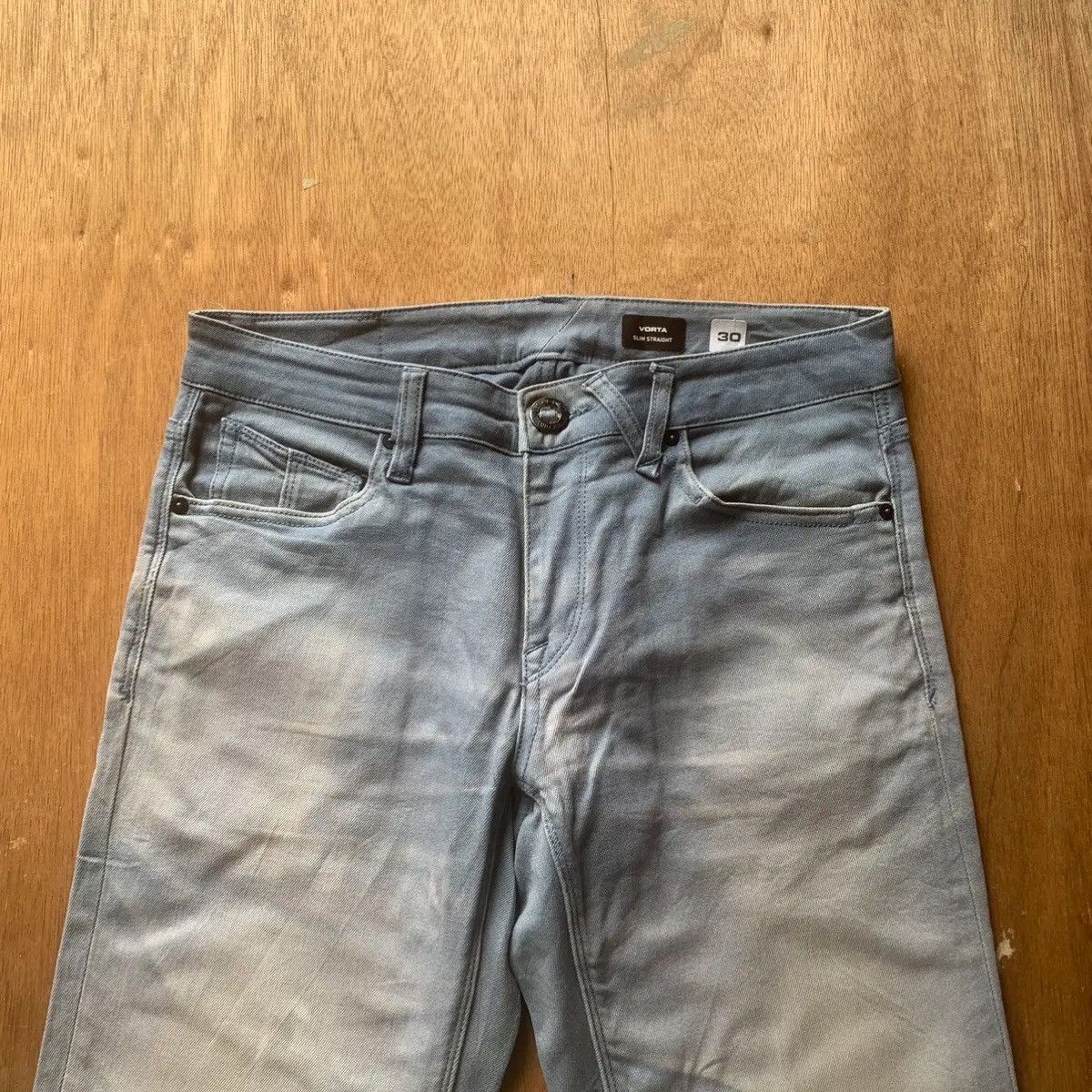 Volcom RARE ‼️ VINTAGE VOLCOM JEANS BLANK STREETWEAR FADED PANTS Size US 31 - 2 Thumbnail