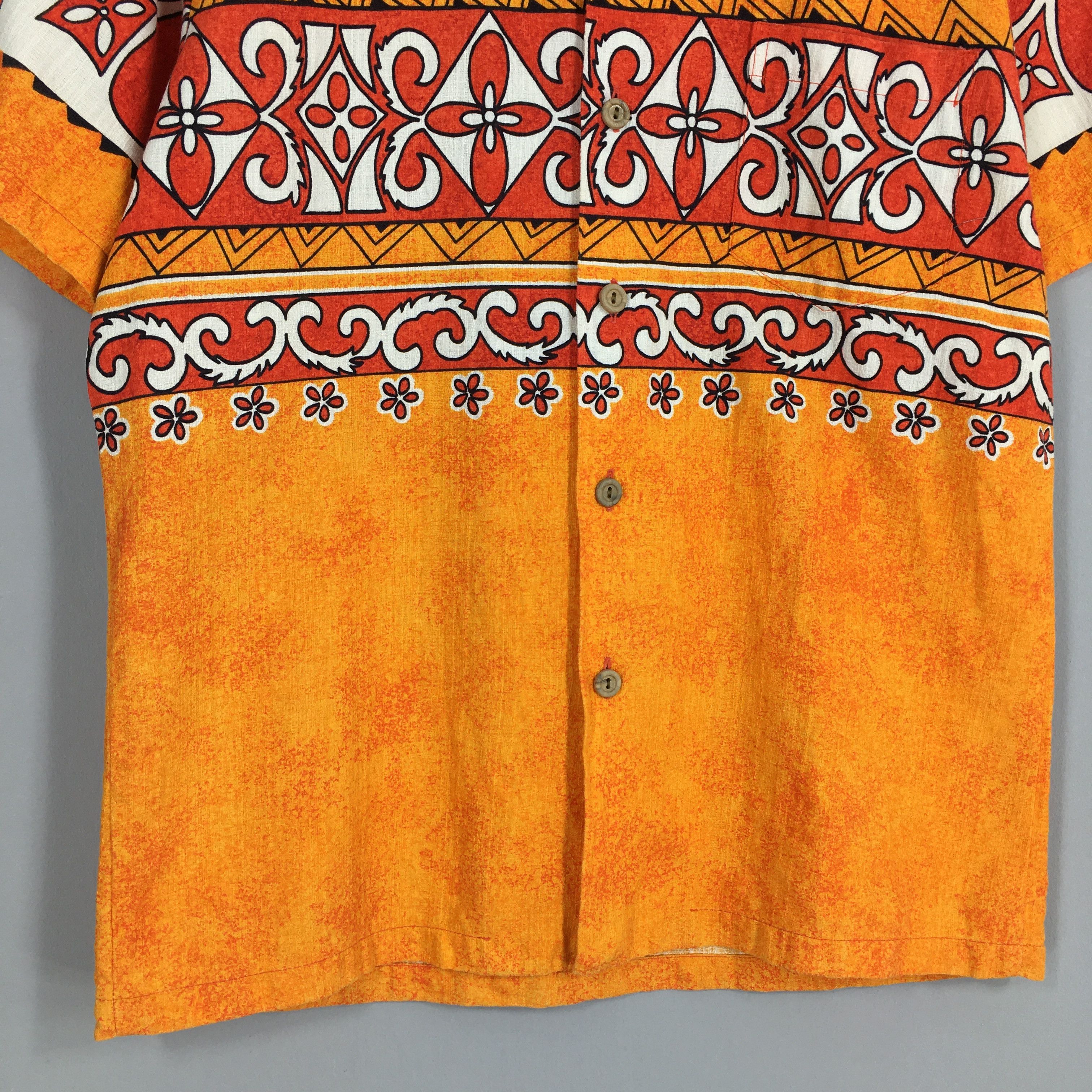 Other Vintage Kohola Hawaii Aloha Orange Floral Shirts Medium Size US M / EU 48-50 / 2 - 4 Thumbnail