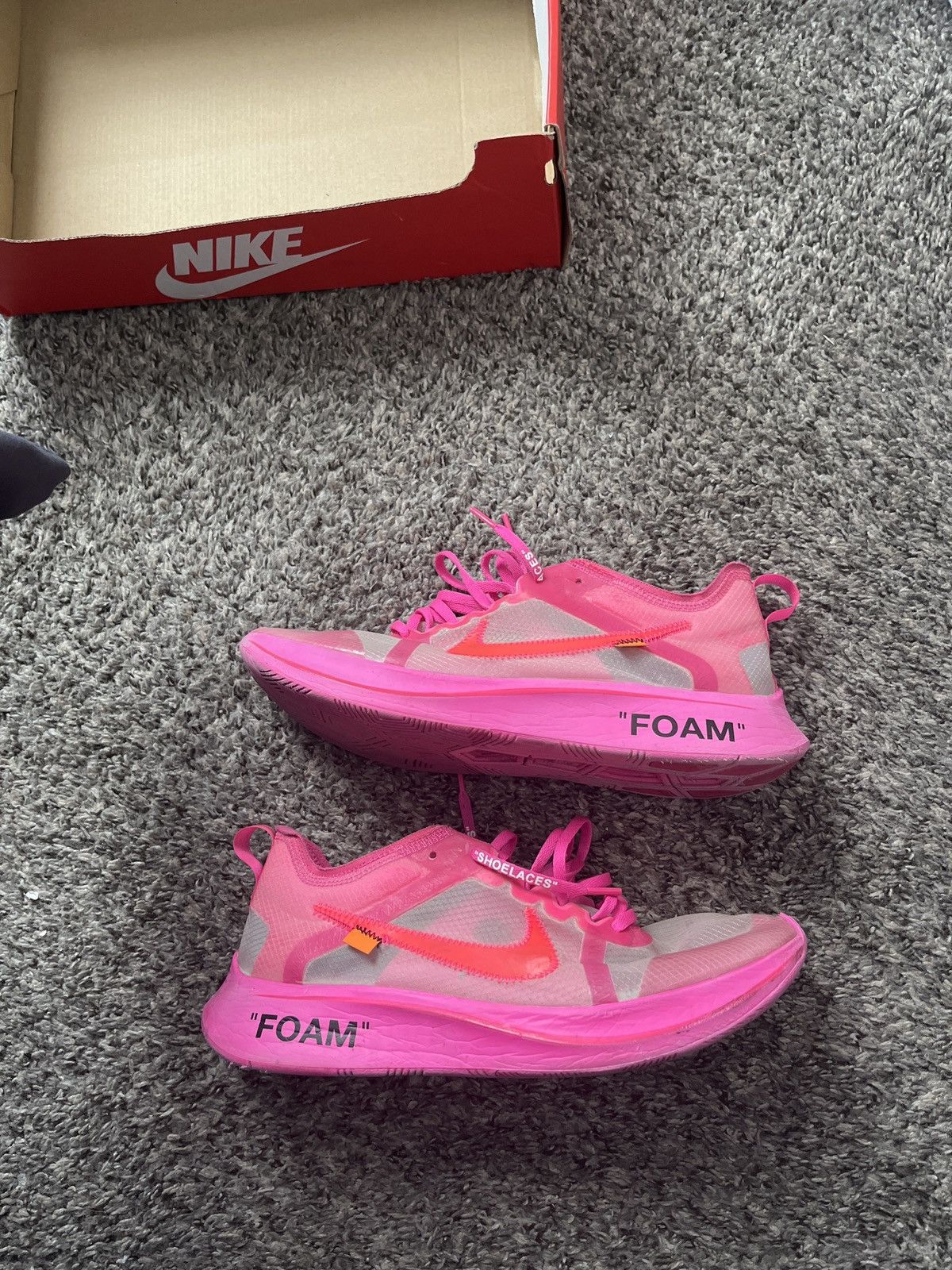 Nike × Off-White Nike Off White Trainers Size US 10.5 / EU 43-44 - 4 Thumbnail