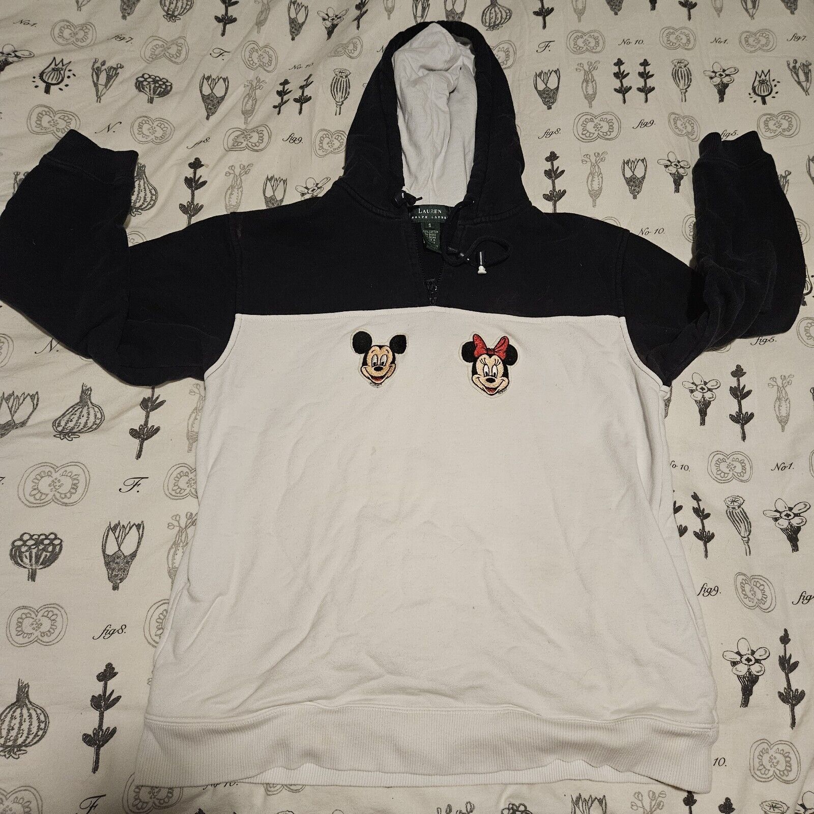 Polo Ralph Lauren 90s Vintage Sweatshirt Mickey disney Rare