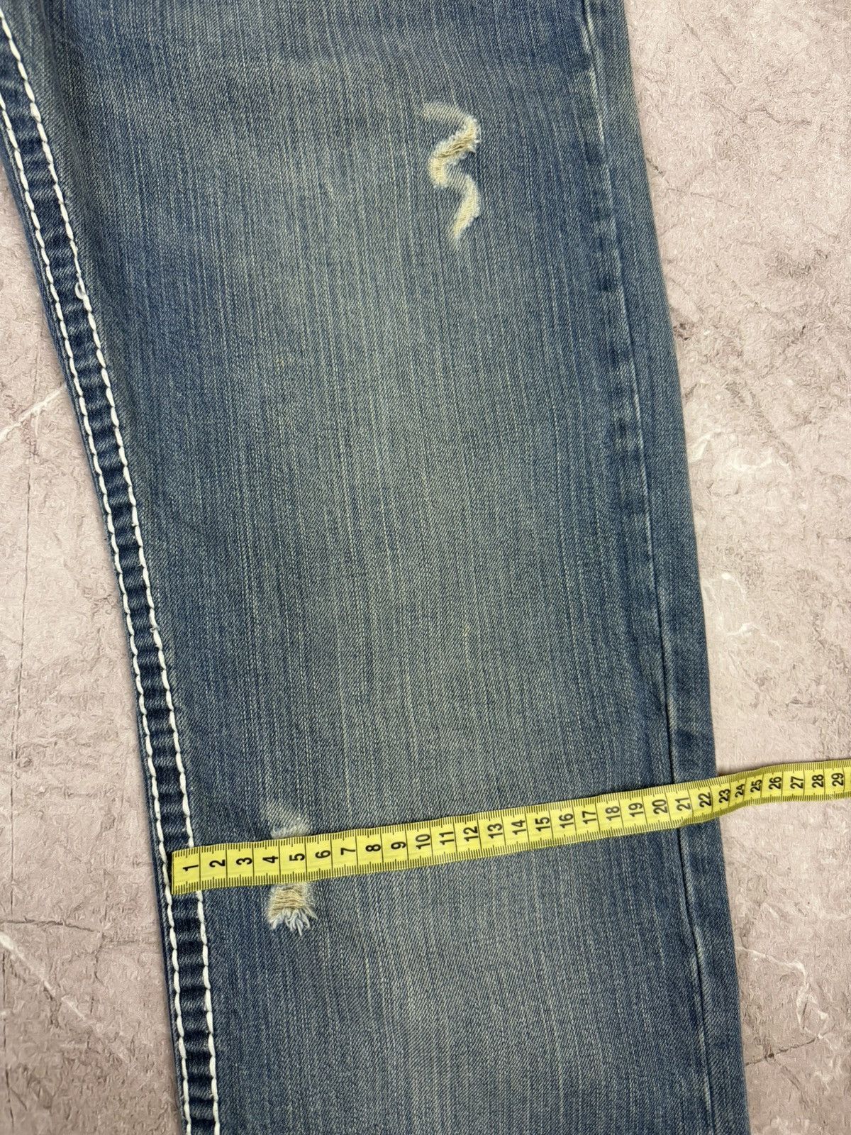 True Religion Vintage True Religion Billy Big T Denim Baggy Jeans Y2K Size US 34 / EU 50 - 12 Thumbnail