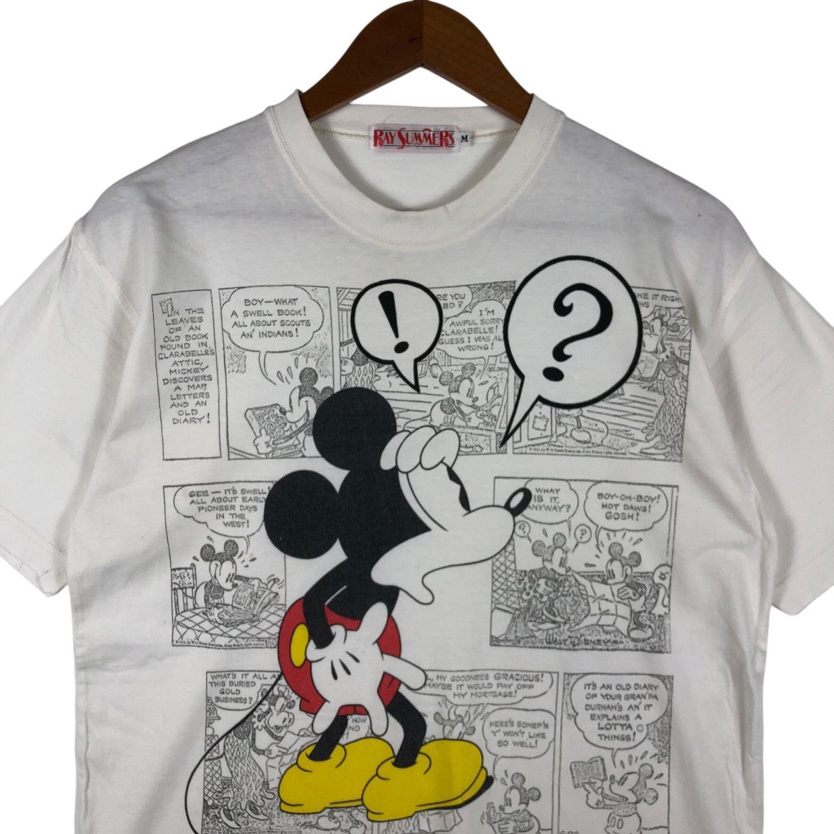 Disney Disney MICKEY MOUSE Comic Print T-Shirt Size US M / EU 48-50 / 2 - 2 Thumbnail