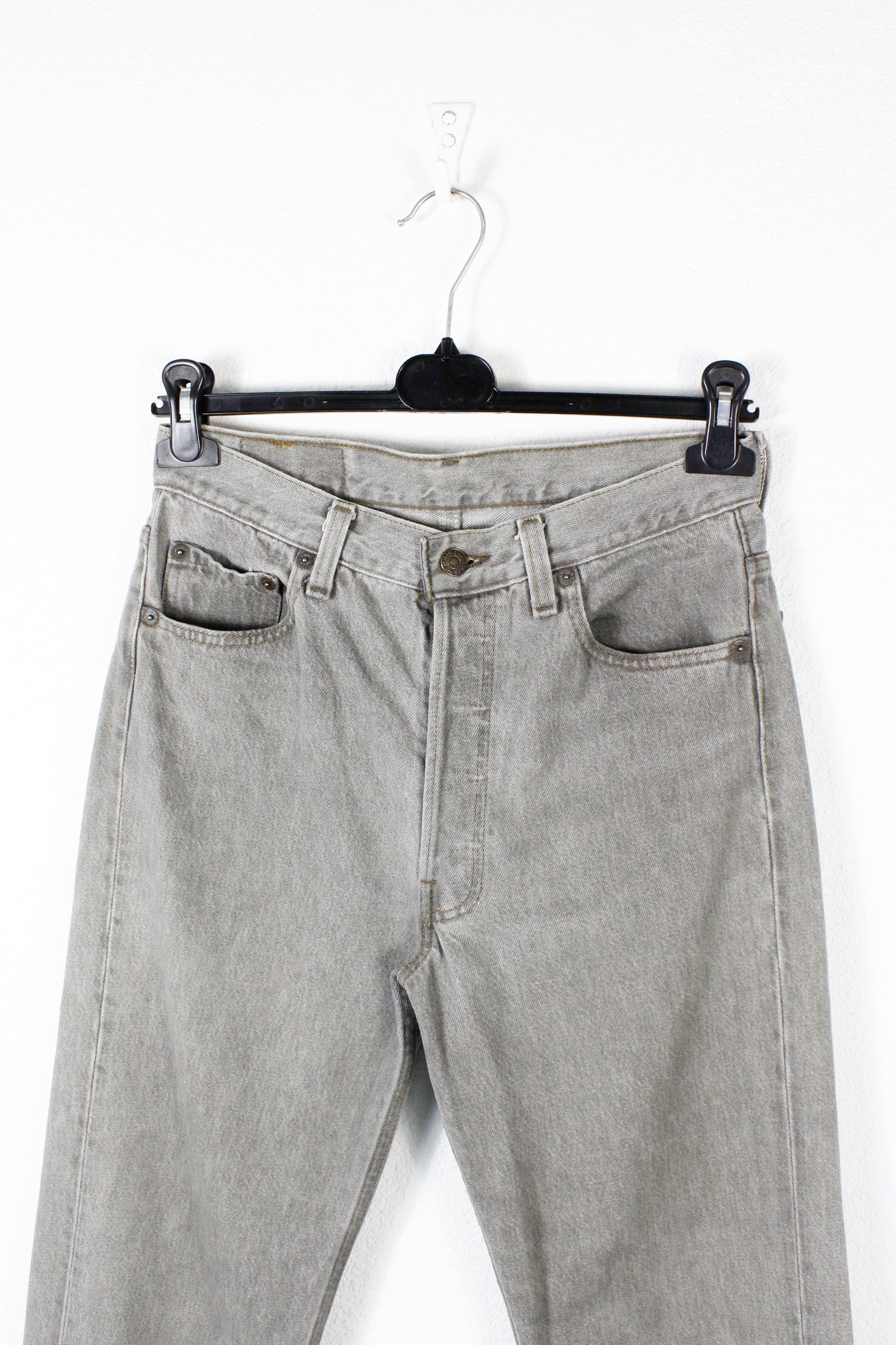Levi's × Levi's Vintage Clothing × Vintage Vintage Levis 501 Gray Denim Jeans Pants Made in USA Size US 30 / EU 46 - 2 Thumbnail