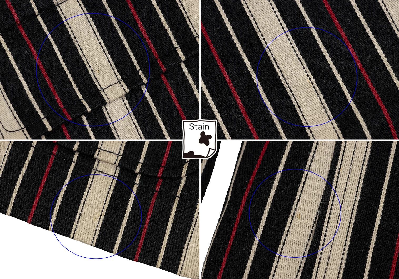 Issey Miyake Striped 3B Cotton Jacket in Black, Beige, and Red Size US XL / EU 56 / 4 - 12 Thumbnail