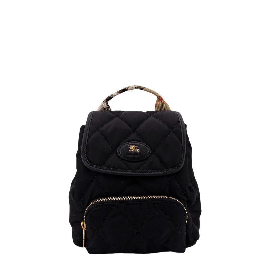 Burberry BURBERRY Horseshoe Black Backpack New Size ONE SIZE - 1 Thumbnail