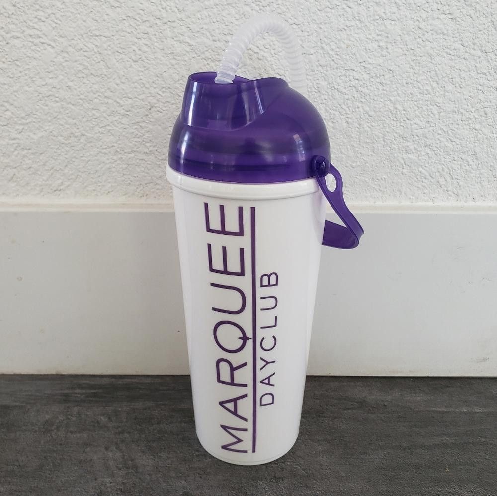 Designer White Purple Marquee Dayclub Souvenir Cup w/Lid Size ONE SIZE - 2 Thumbnail