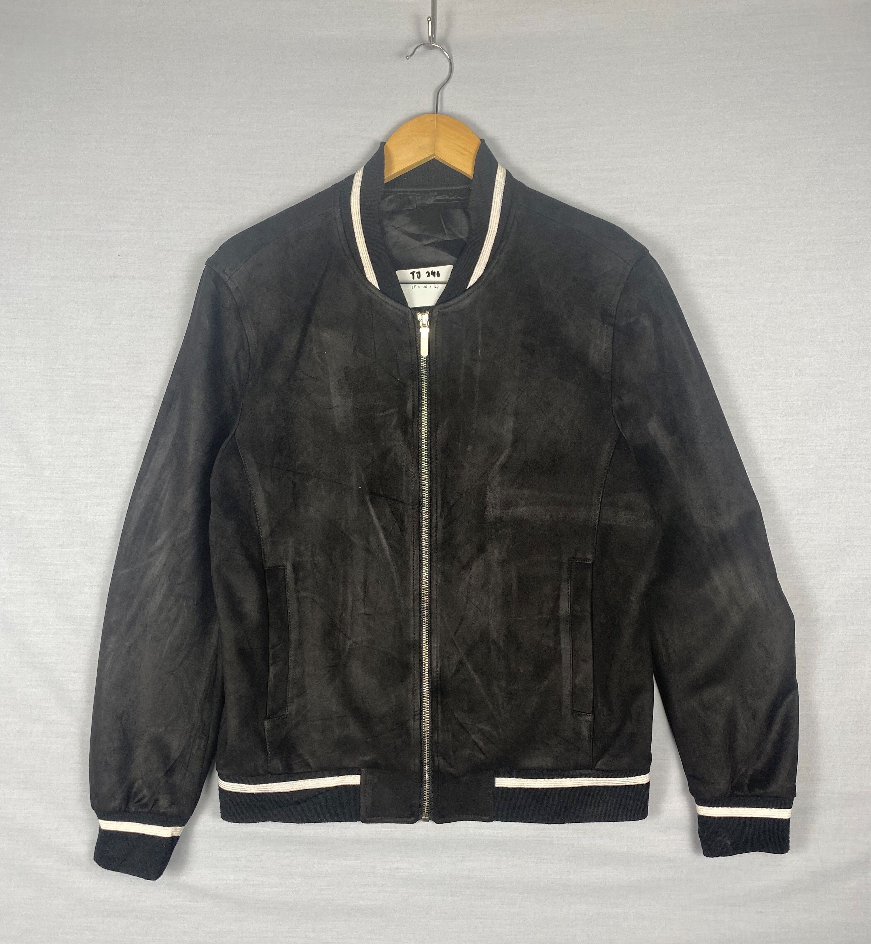 Japanese Brand Vintage Japanese Wool Zip Up Wool Bomber Jacket Size US M / EU 48-50 / 2 - 1 Thumbnail