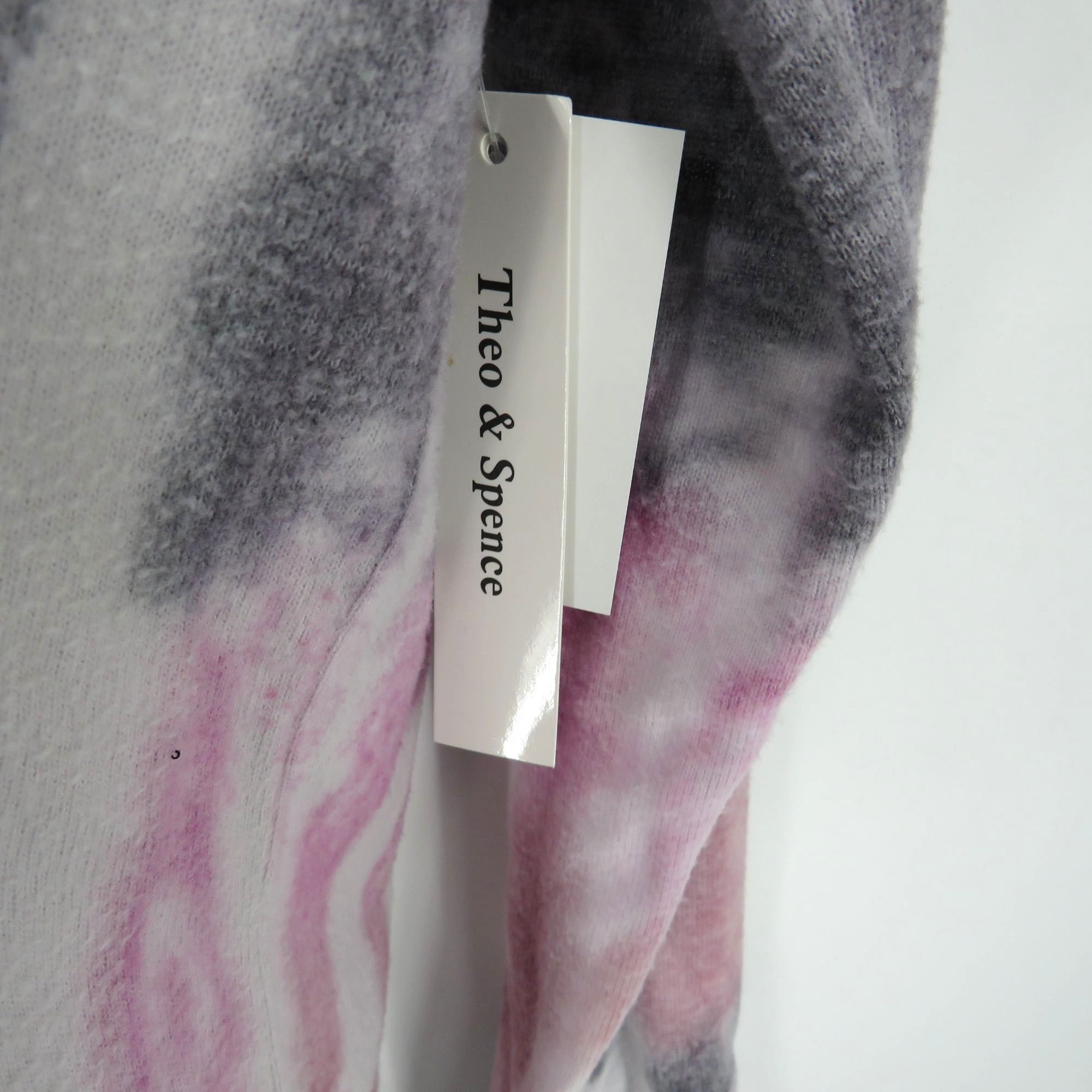 Other Theo & Spence Tie-Dye Hooded Top V-Neck Kangaroo Pocket Medi Size M / US 6-8 / IT 42-44 - 4 Thumbnail