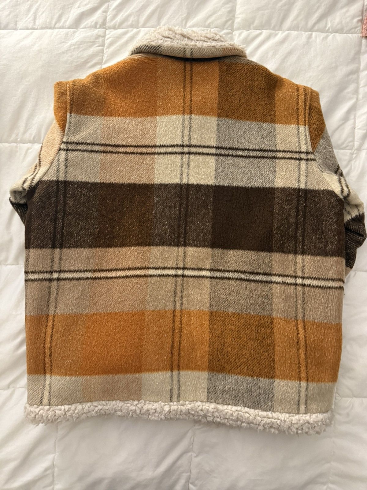 Supreme Plaid Shearling Bomber Jacket Size US XL / EU 56 / 4 - 2 Thumbnail