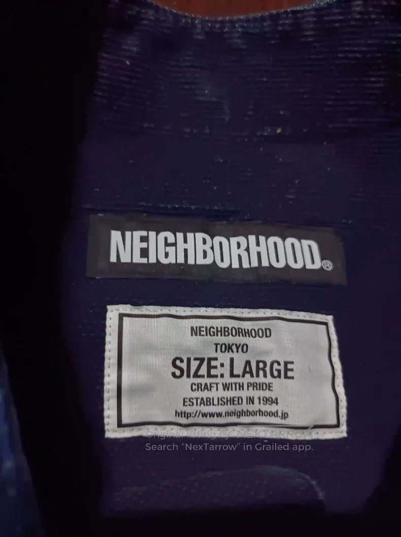 Neighborhood Neighborhood Indigo-Dyed Sashiko Short Sleeve Jacket Size US L / EU 52-54 / 3 - 2 Thumbnail