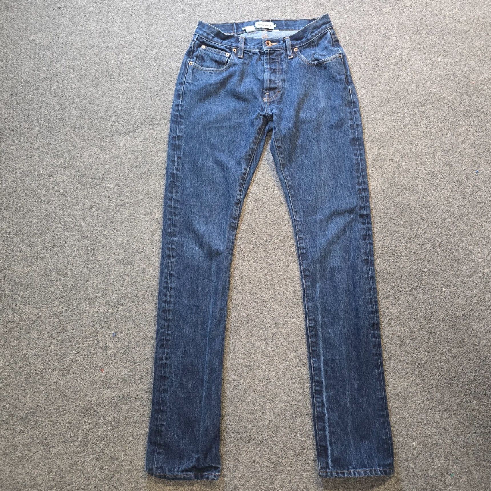 Taylor Stitch Taylor Stitch Jeans Men 30x34 Blue Slim Fit Dark Wash Skinny Classic Casual Jeans Regular Mens Size US 30 / EU 46 - 2 Thumbnail