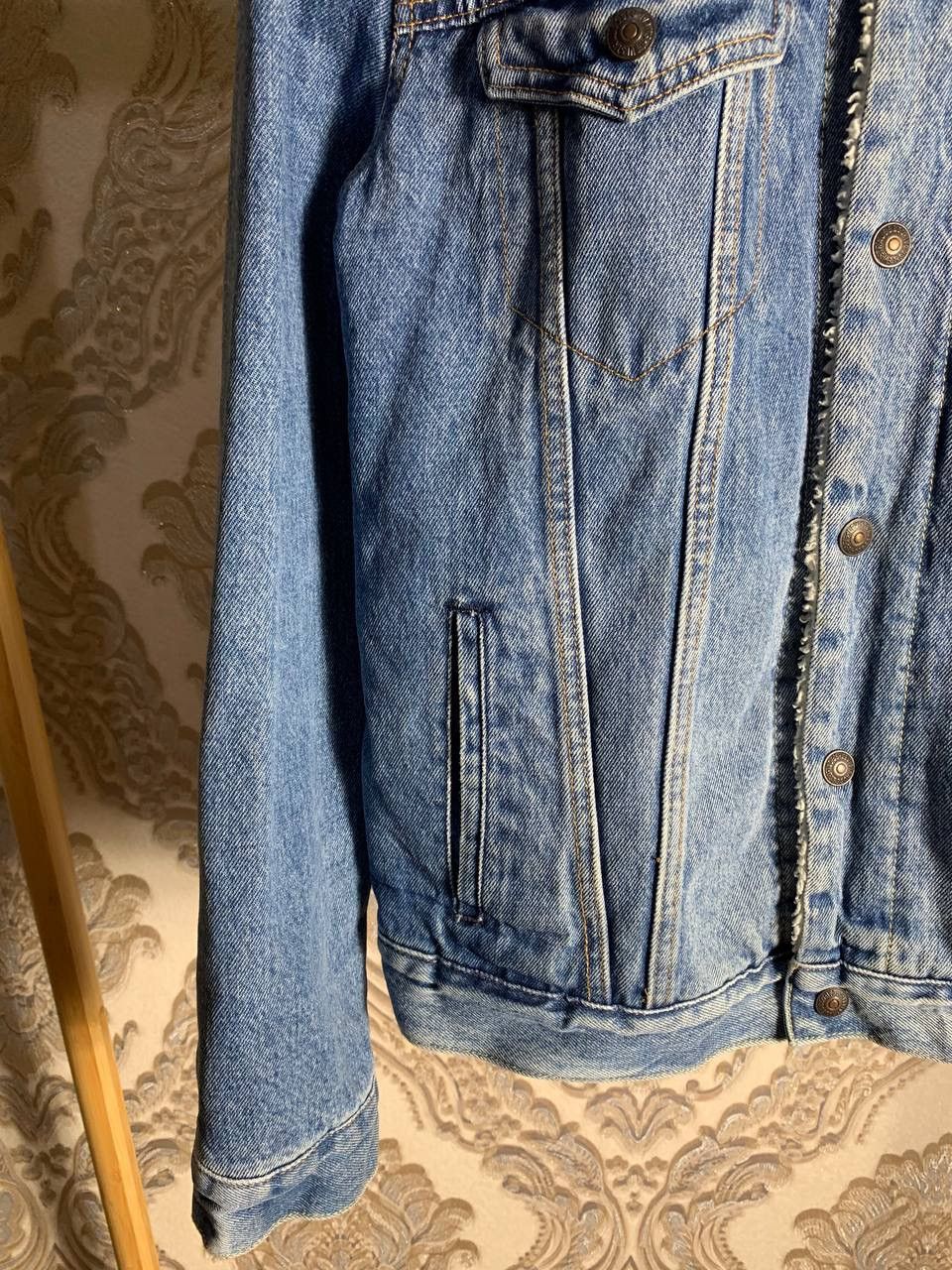Levi's Made & Crafted × Vintage VERY RARE LEVIS DENIM JACKET SHERPA JEANS Y2K MADE IN USA Size US M / EU 48-50 / 2 - 5 Thumbnail