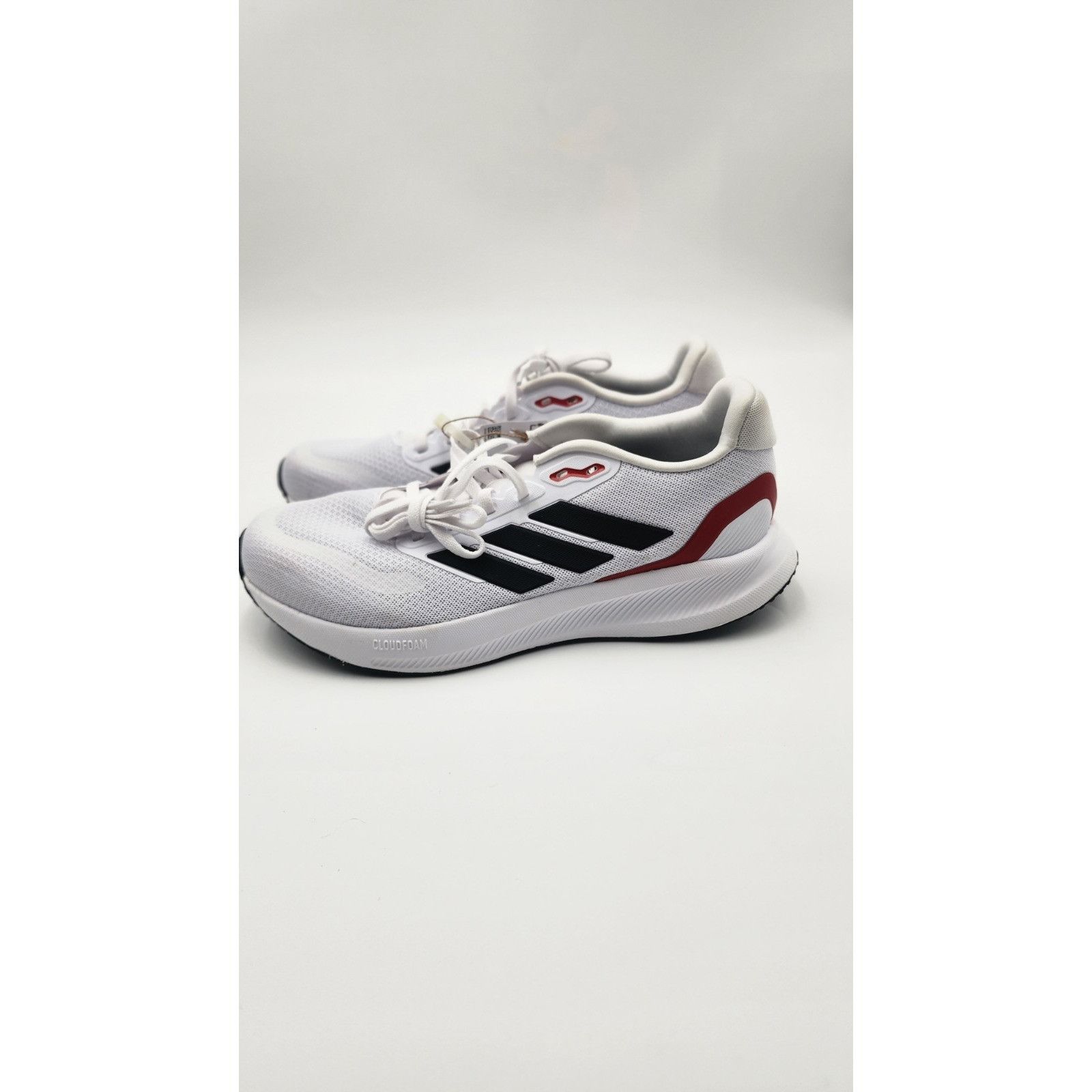 Adidas Adidas Runfalcon 5 White Black Red Cloudfoam Running Shoes M Size US 8 / EU 41 - 4 Thumbnail