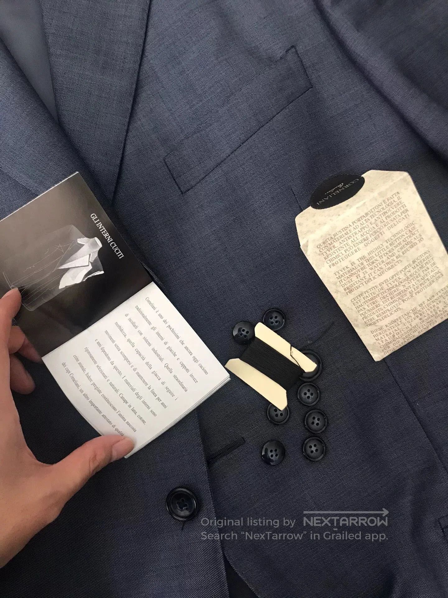 Corneliani Corneliani Wool Suit Jacket Size 50. Size US M / EU 48-50 / 2 - 8 Thumbnail