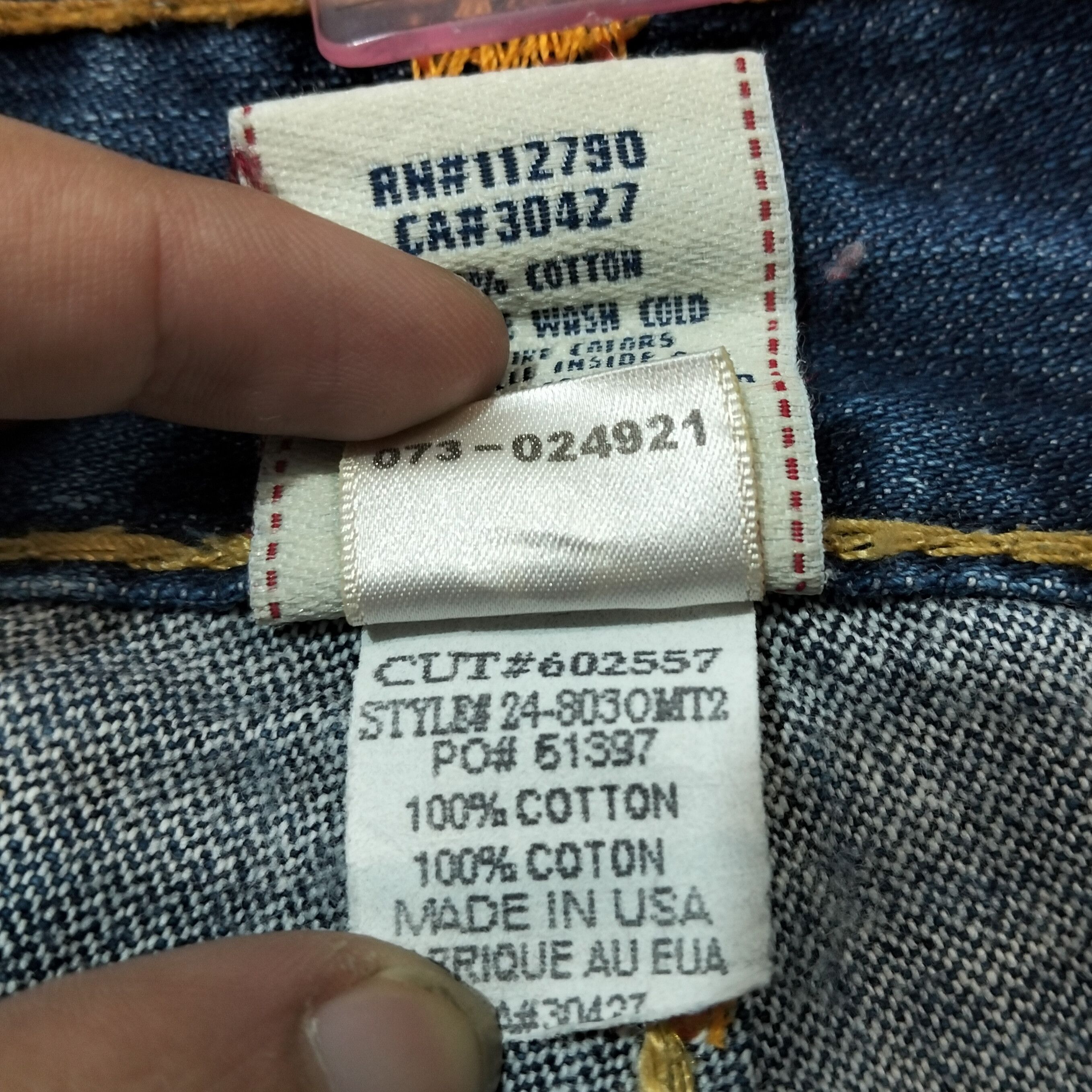 True Religion 🔥 True Religion Joey Super T Distressed Denim - Made in USA Size US 32 / EU 48 - 13 Thumbnail