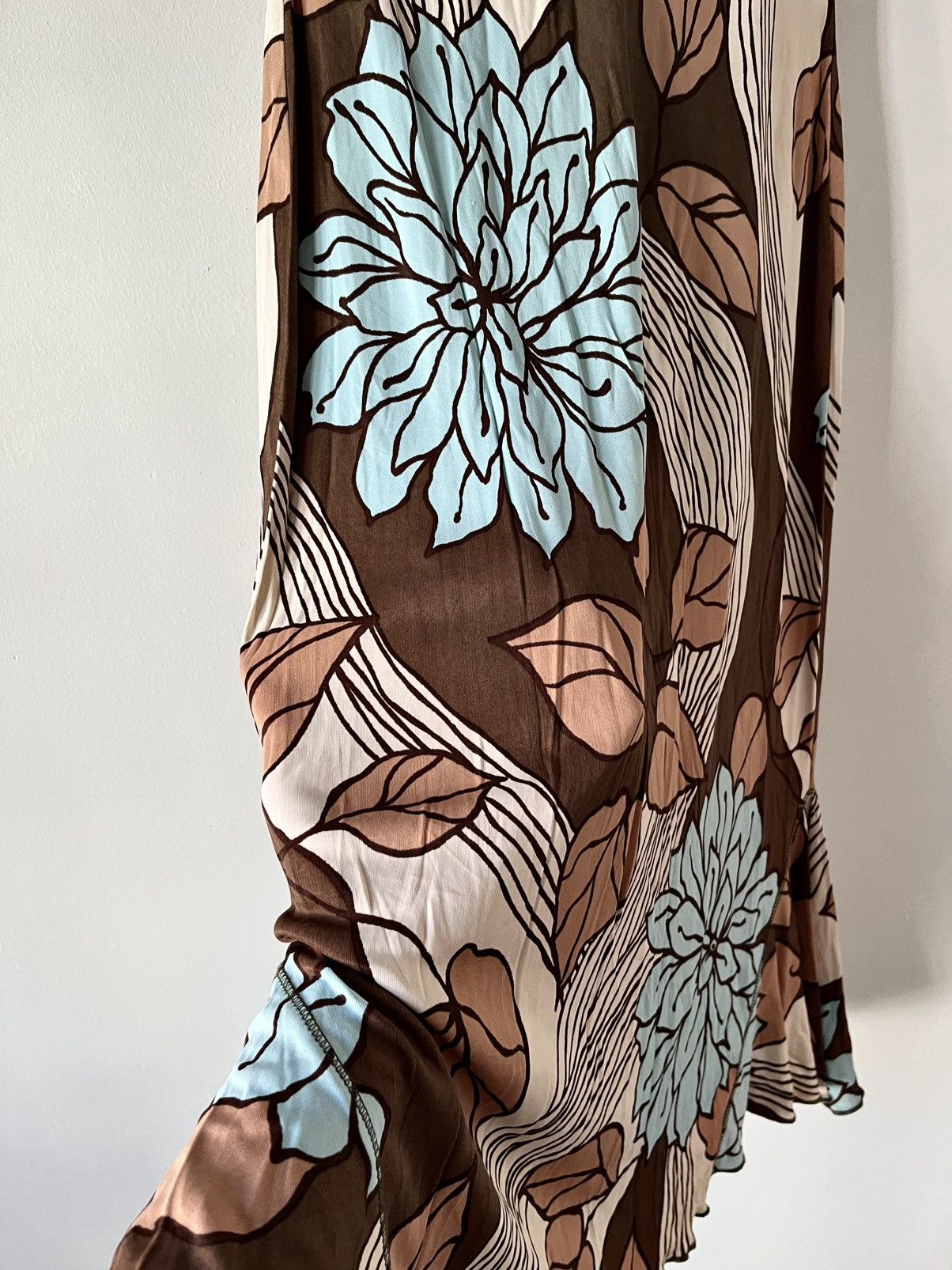 Morgan De Toi Vintage Morgan De Toi Floral Print Maxi Bodycon Dress Size M / US 6-8 / IT 42-44 - 5 Thumbnail