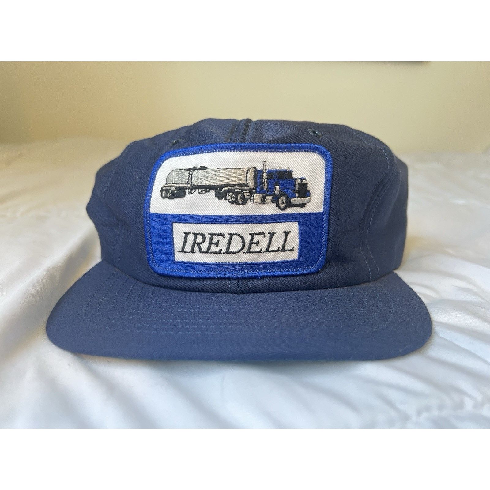Other Vintage Iredell Trucker Hat Patch SnapBack Mesh SKM Blue Size ONE SIZE - 1 Thumbnail