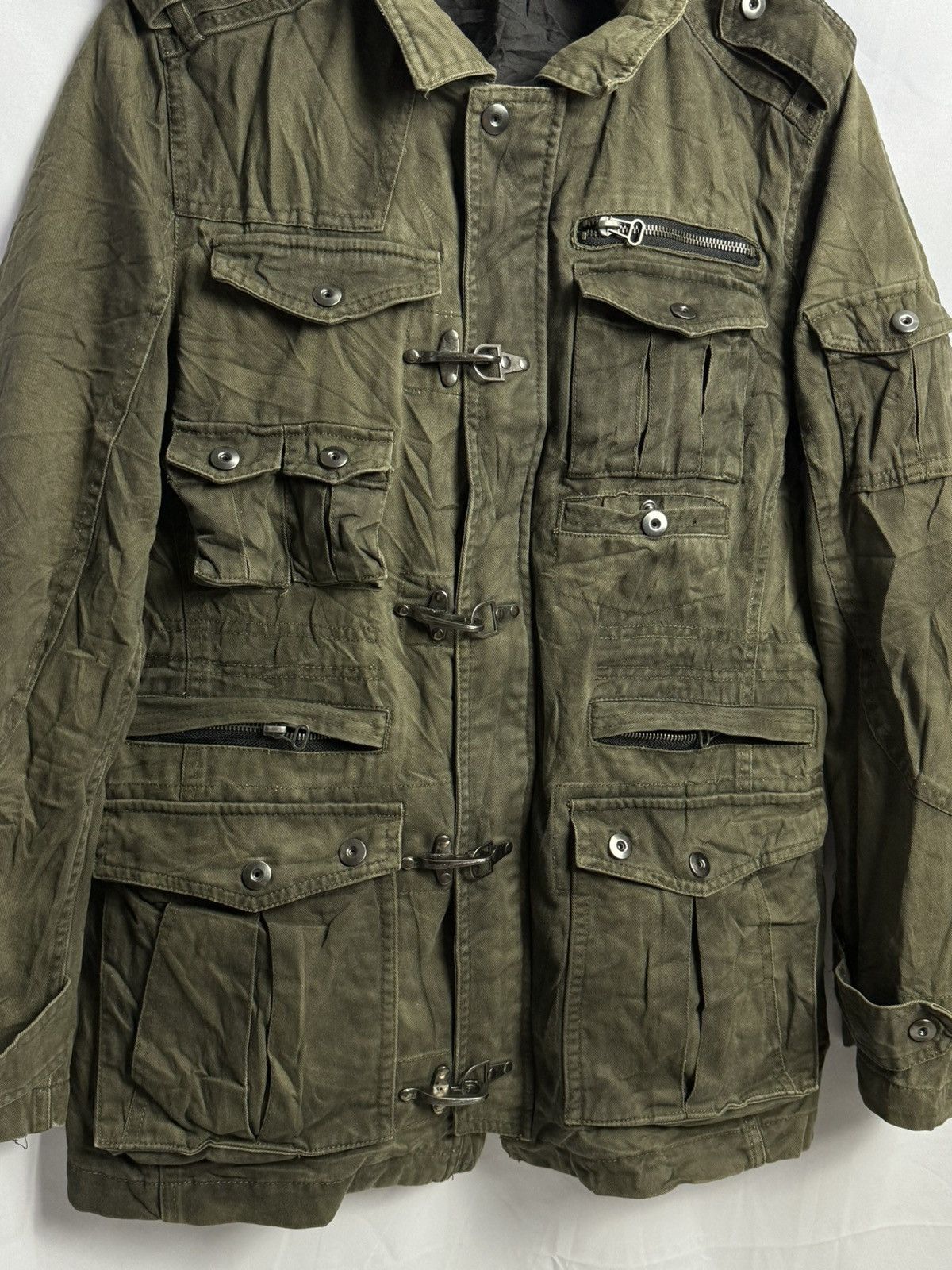 14th Addiction Semanticdesign-Bondage Jacket Like Military style Size US M / EU 48-50 / 2 - 2 Thumbnail
