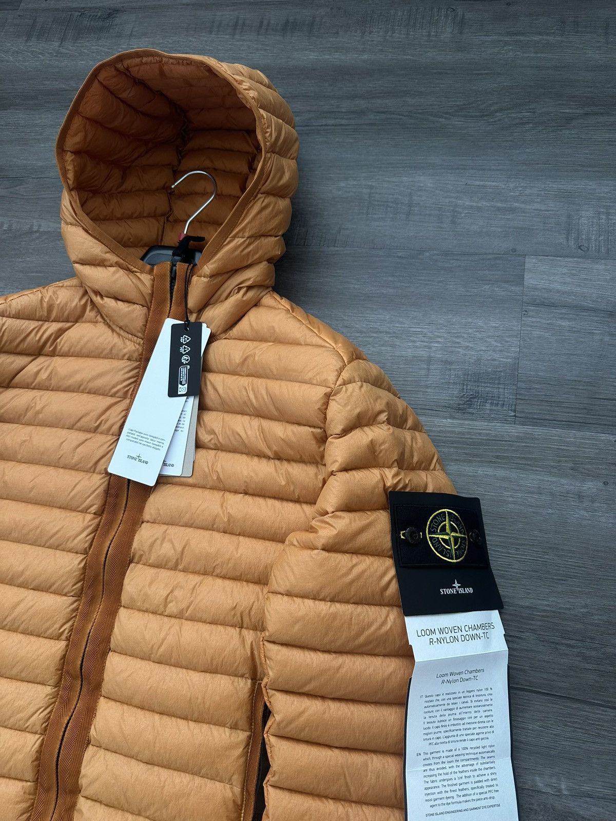 Stone Island New Stone Island Loom Woven Chambers R-Nylon Down TC Size S Size US S / EU 44-46 / 1 - 3 Thumbnail