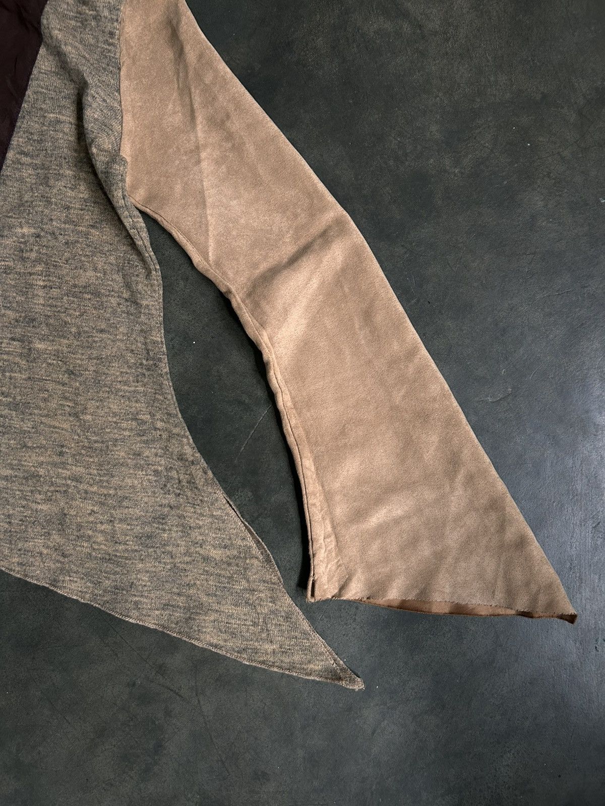 KMRii Avant-Garde Deconstructed Asymmetrical Turtleneck Top Size S / US 4 / IT 40 - 3 Thumbnail