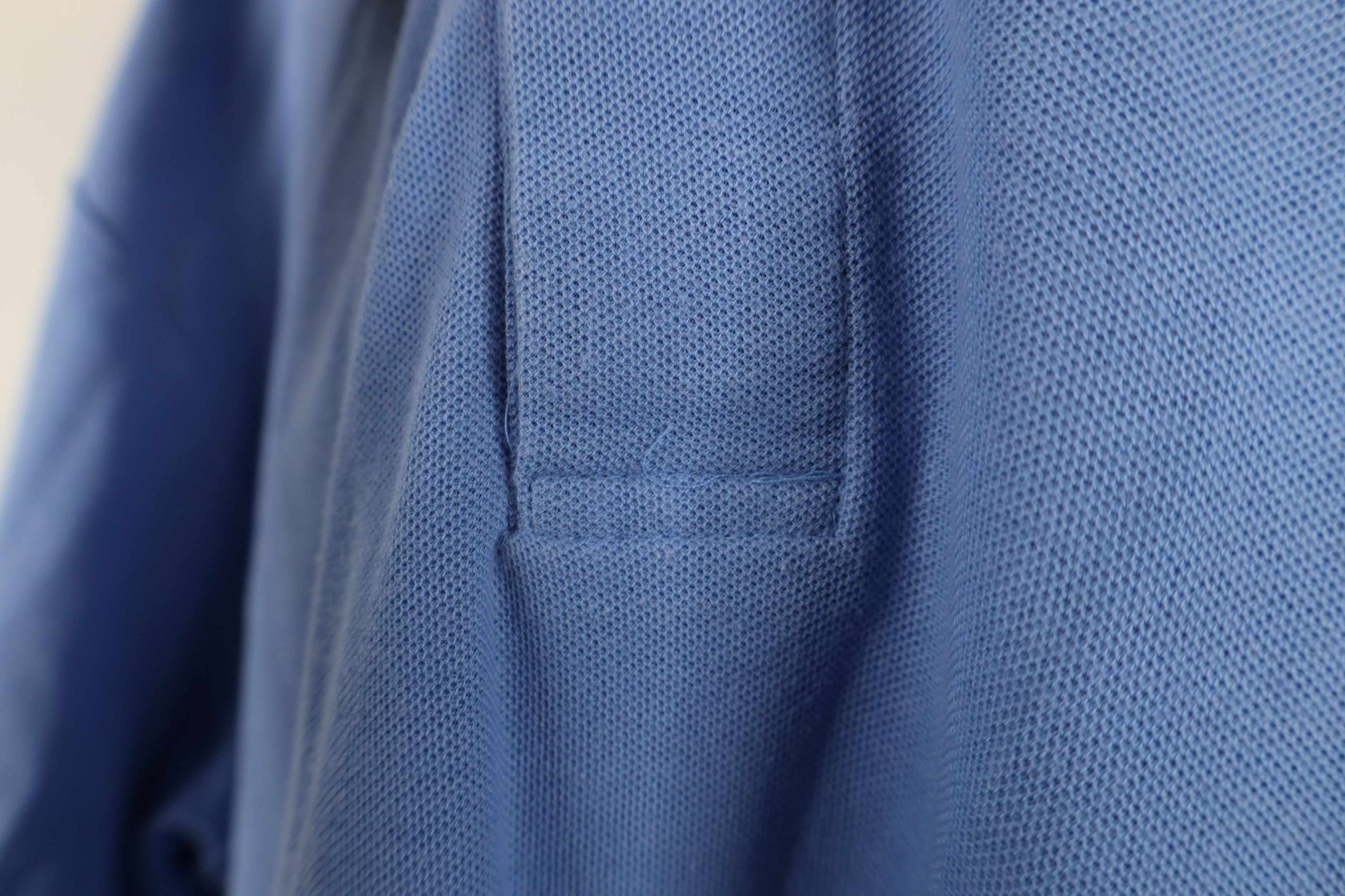 Levi's Vintage 80s Levis Spell Knit Collared Golf Polo Shirt Blue Size US L / EU 52-54 / 3 - 6 Thumbnail