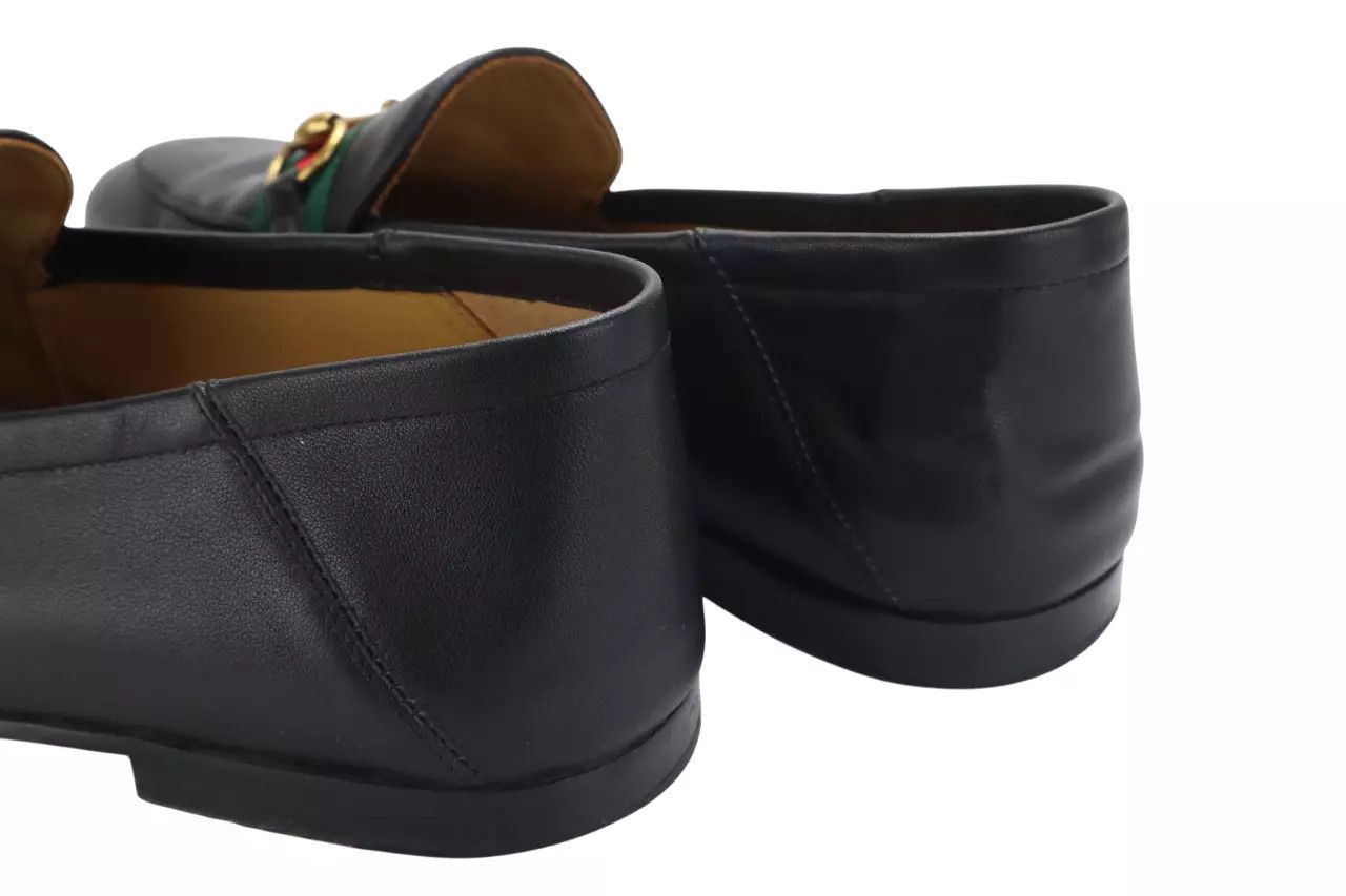 Gucci GUCCI Shoes Men's EU 43 Loafer Leather Slip On Almond Toe Size US 10 / EU 43 - 6 Thumbnail