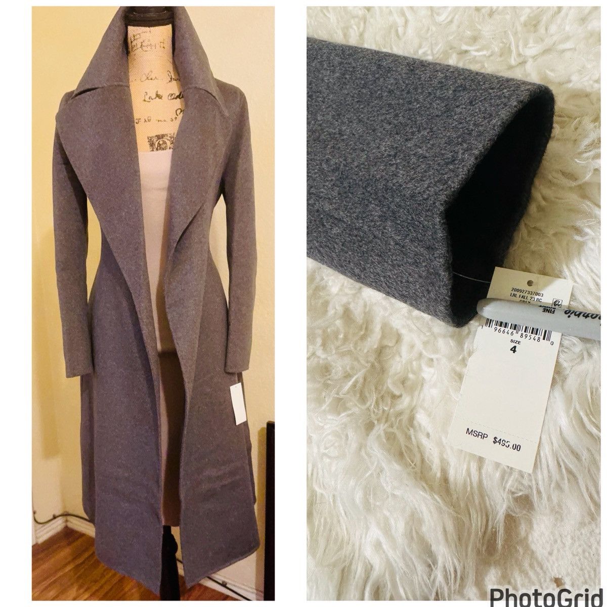 Ralph Lauren LRL Black Label Longline Coat NWT Size S / US 4 / IT 40 - 11 Thumbnail