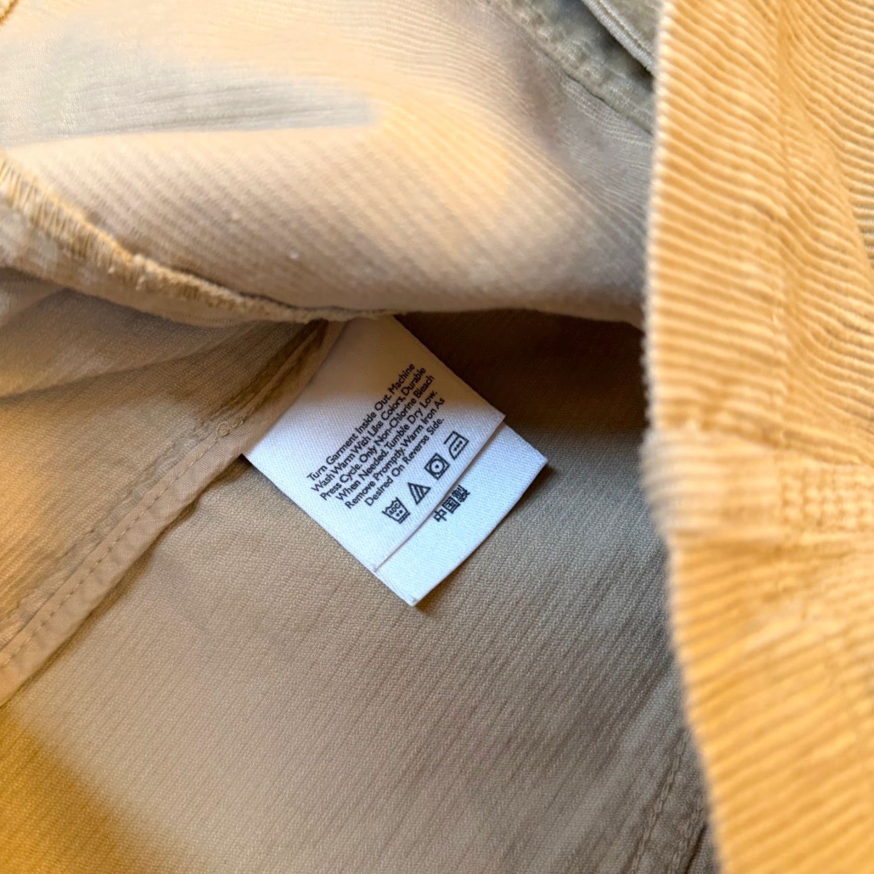 Eddie Bauer VINTAGE not applicable; use actual: Eddie Bauer Corduroy Trucker Jacket Tan Button Front Long Sleeve Womens Medium Size M / US 6-8 / IT 42-44 - 6 Thumbnail
