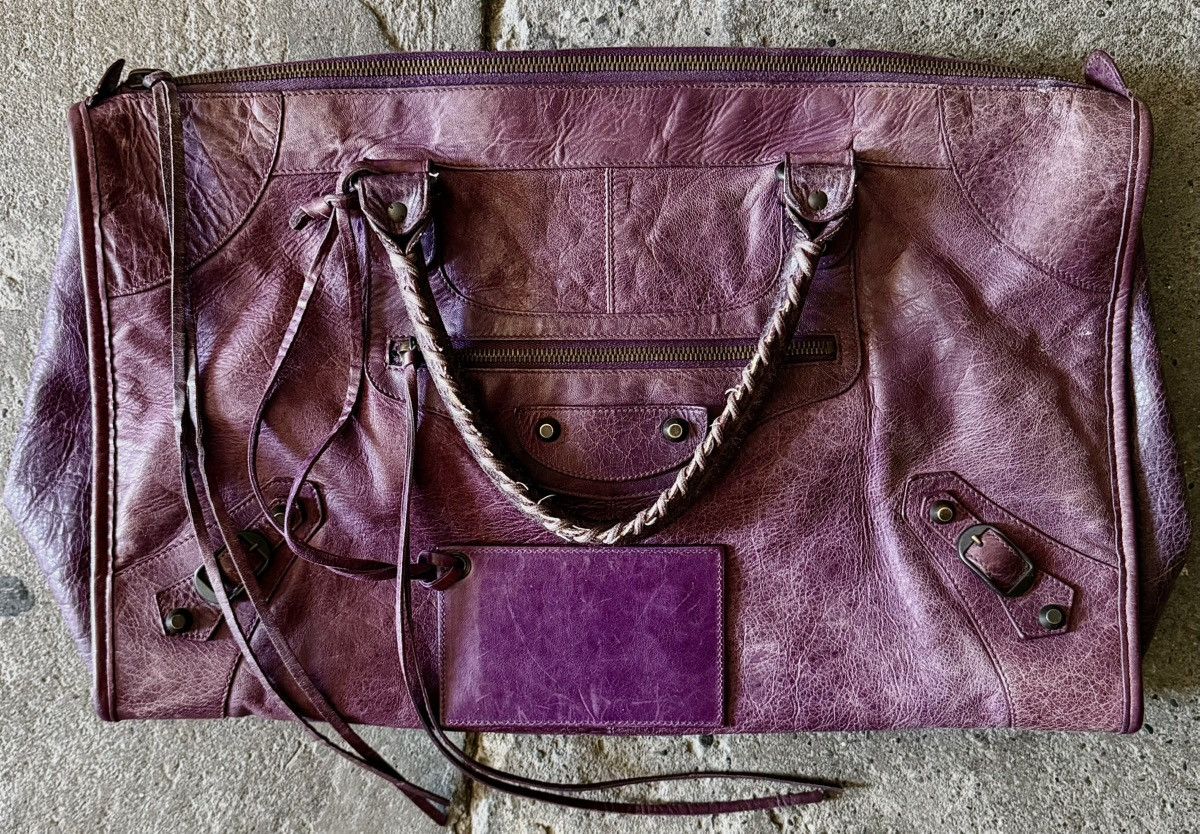 Balenciaga Balenciaga - 2000’s - Classic Le City - Lambskin Work Bag Size ONE SIZE - 16 Thumbnail