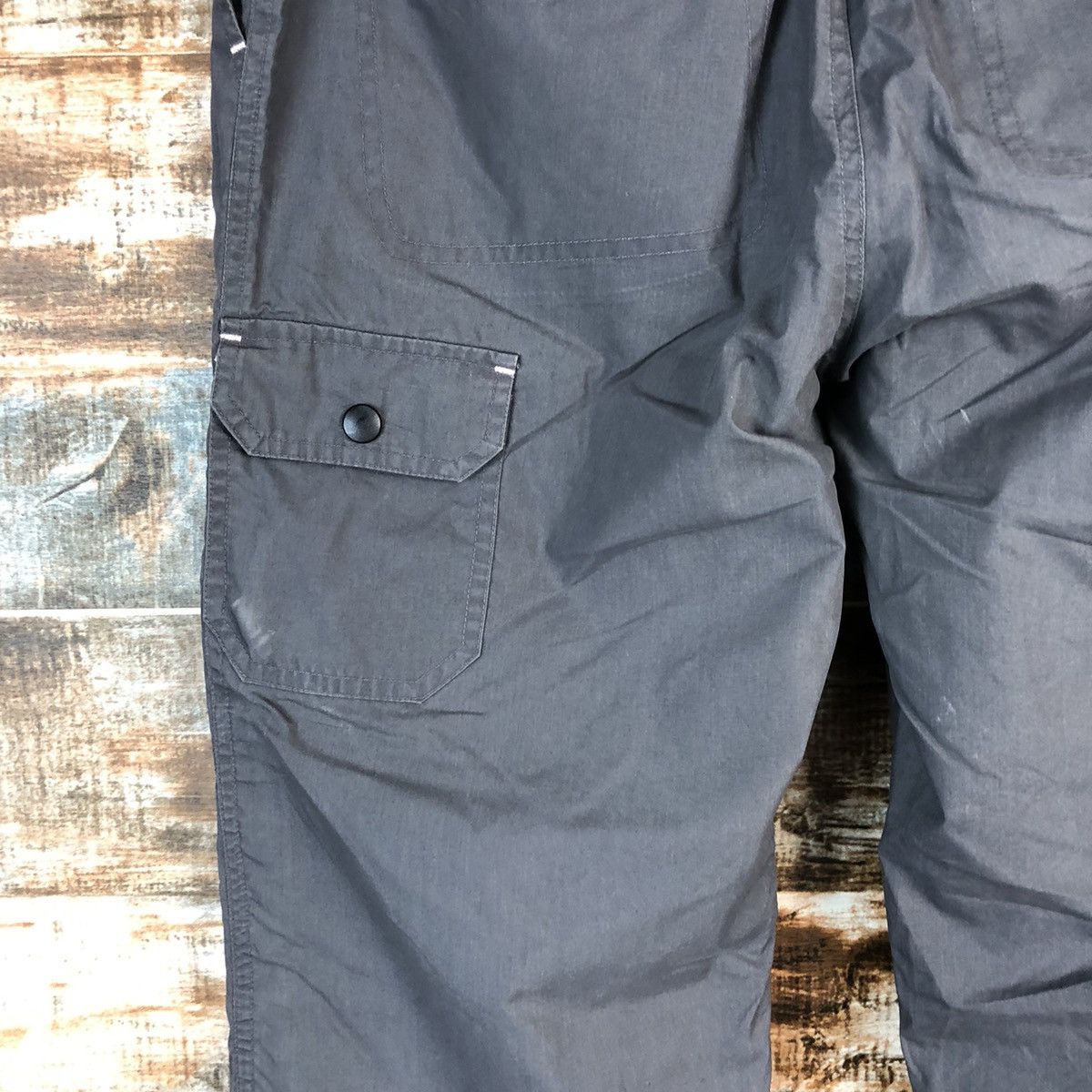 Japanese Brand Eclosion Grey Casual hiking Pants #A2377 Size 26" / US 2 / IT 38 - 18 Thumbnail