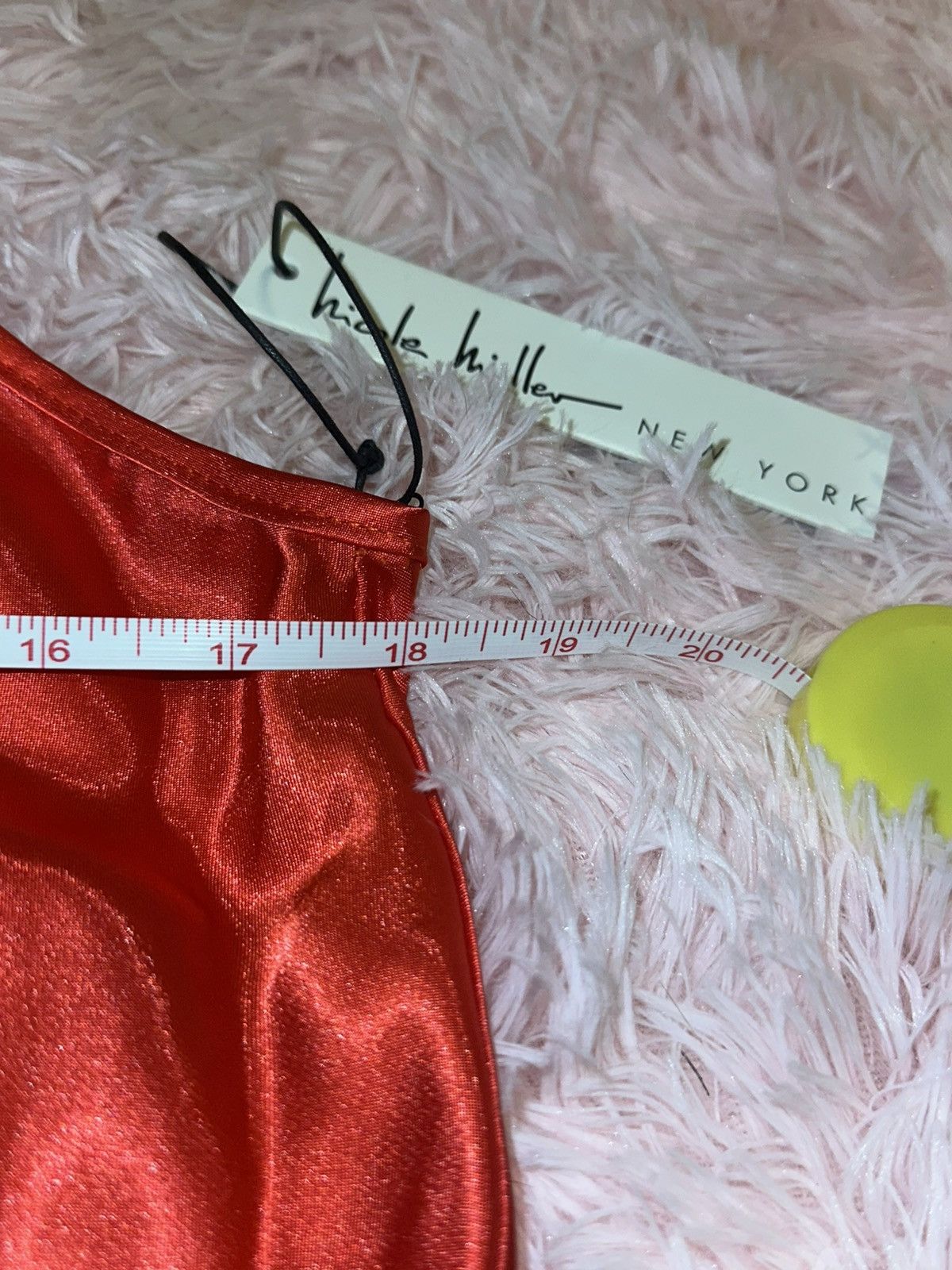 Nicole Miller NWT Nicole Miller New York Soft Red Satin Womens Tank Top XS Size XS / US 0-2 / IT 36-38 - 4 Thumbnail