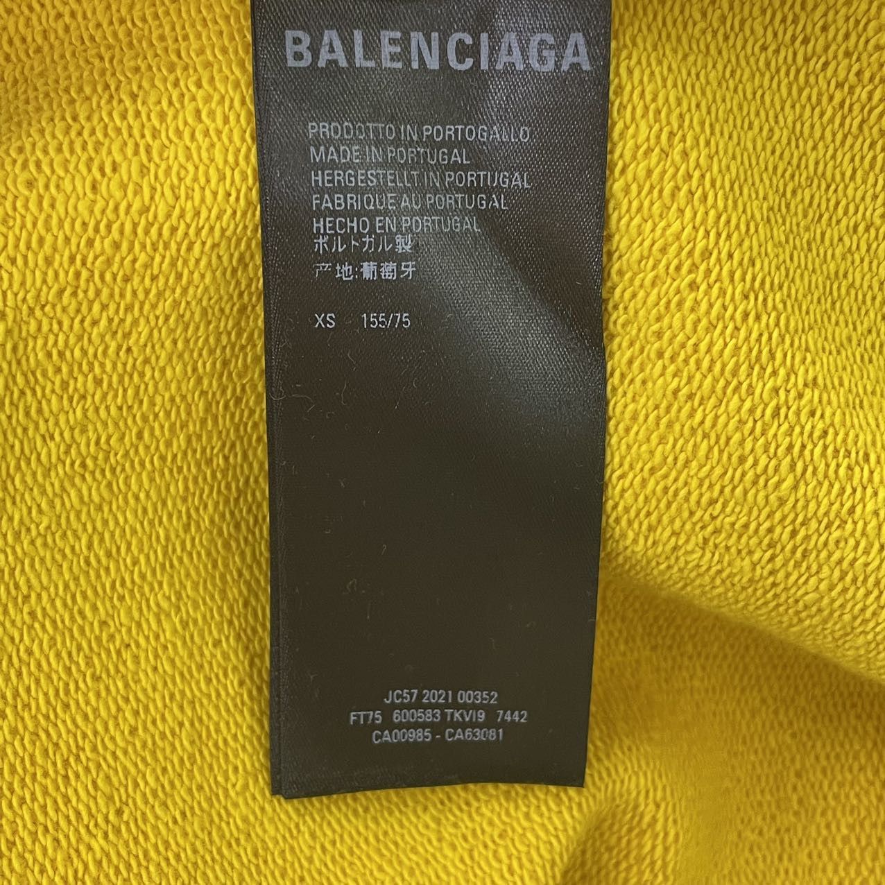 Balenciaga Balenciaga Mini Logo Embroidered Hoodie K26WX Size XS / US 0-2 / IT 36-38 - 8 Thumbnail