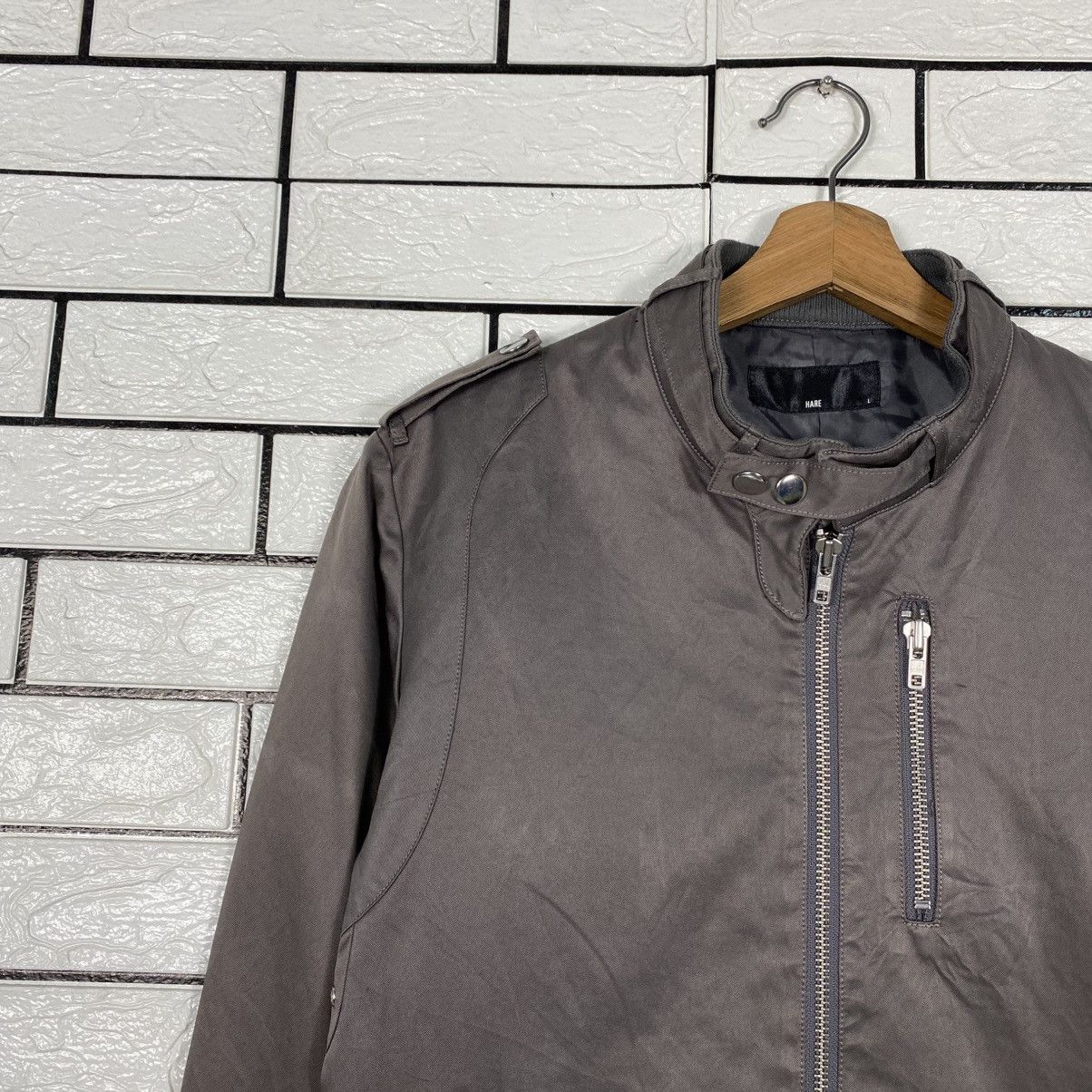 Japanese Brand 📌Vintage Biker Jacket Hare Japanese Brand Punk Style Size US L / EU 52-54 / 3 - 8 Thumbnail
