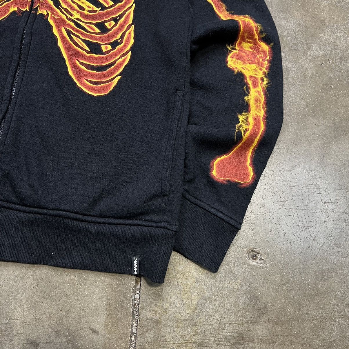 Tony Hawk × Vintage Vintage Y2K Tony Hawk Full Zip Bapesta Style Hoodie Cyber Size US S / EU 44-46 / 1 - 3 Thumbnail