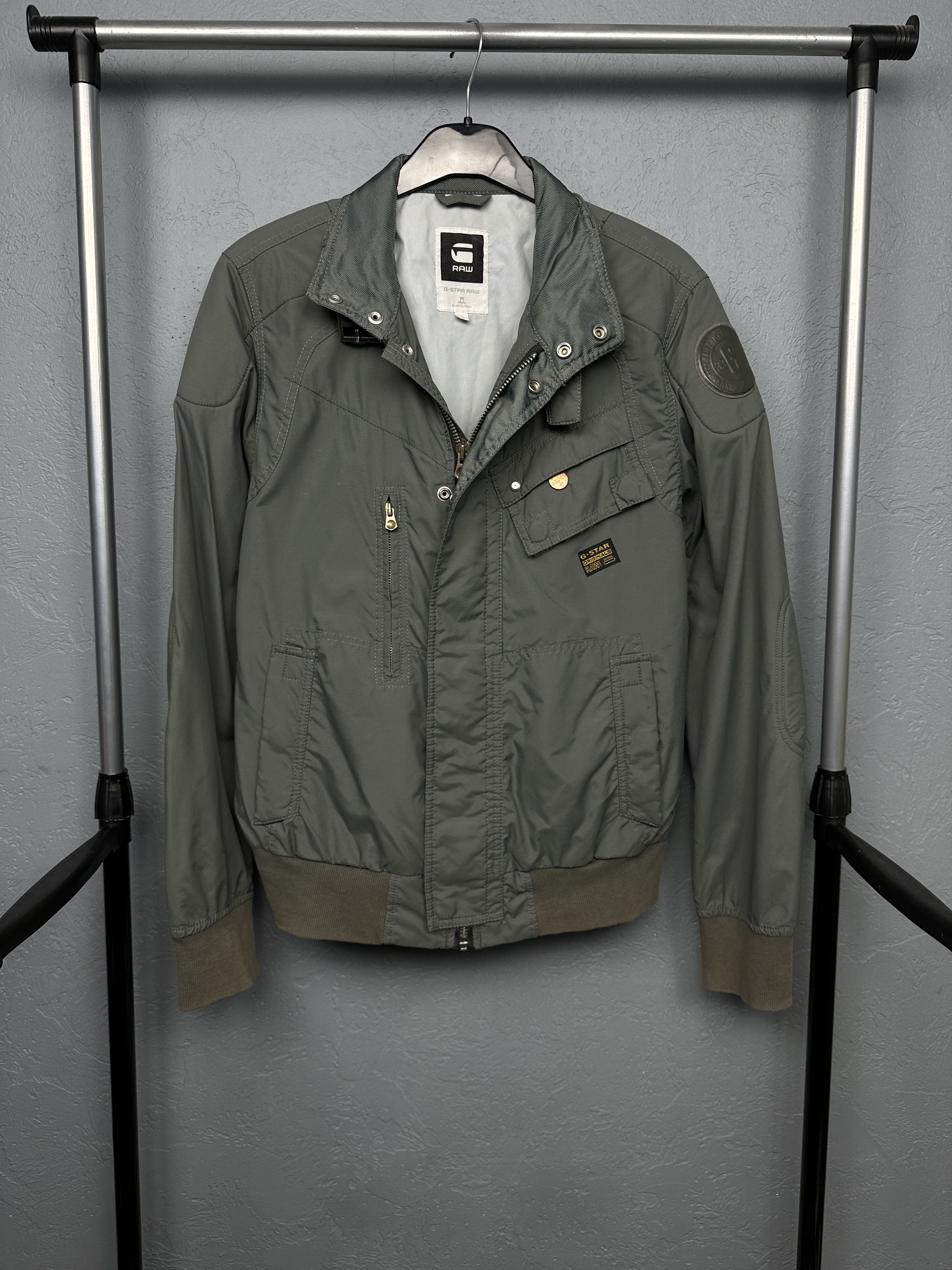 G-Star G Star Raw Mens Sundhurst Bomber Jacket Size US L / EU 52-54 / 3 - 1 Thumbnail