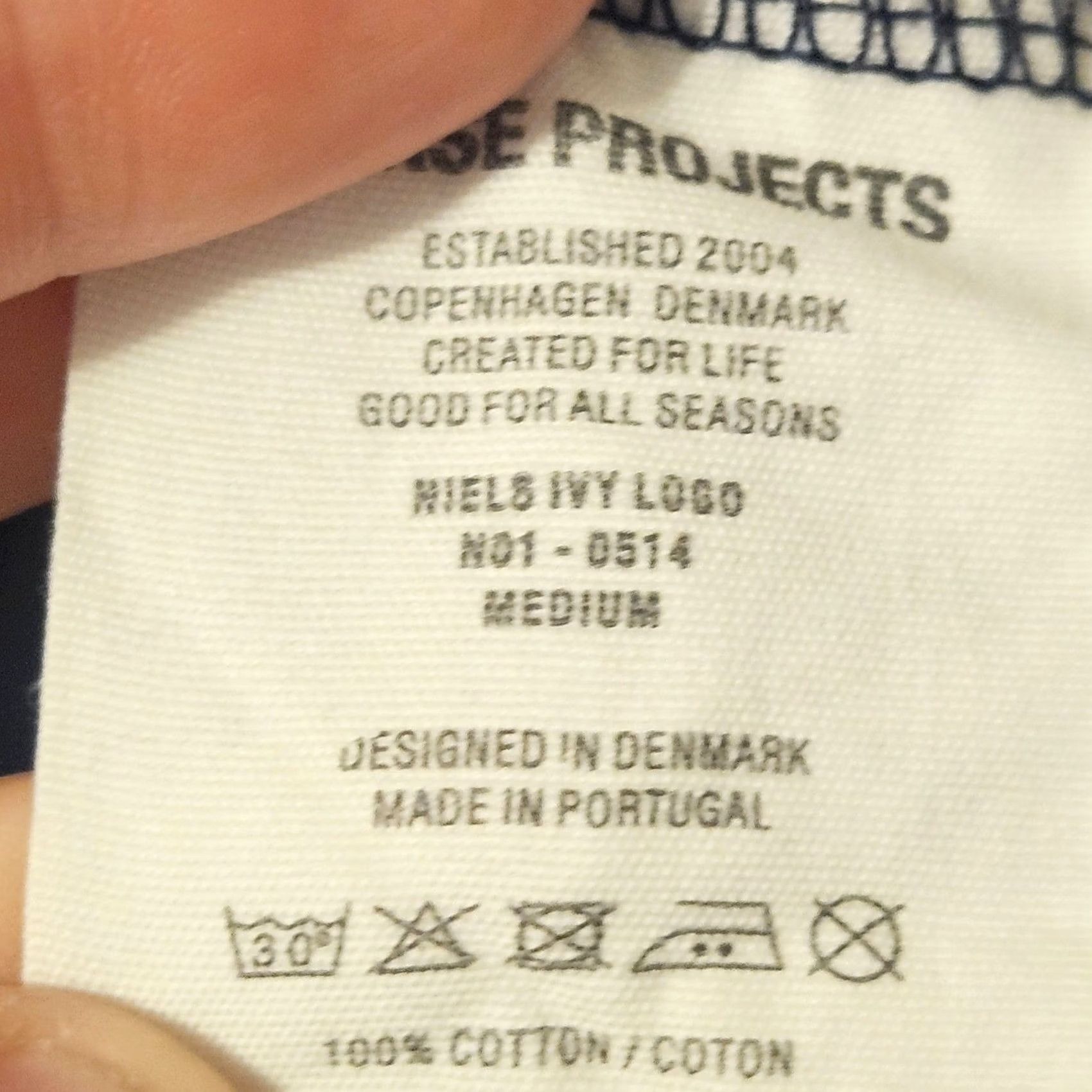 Norse Projects Norse Projects Niels Classic Short Sleeve T Shirt Blue Mens Size Medium Size US M / EU 48-50 / 2 - 4 Thumbnail