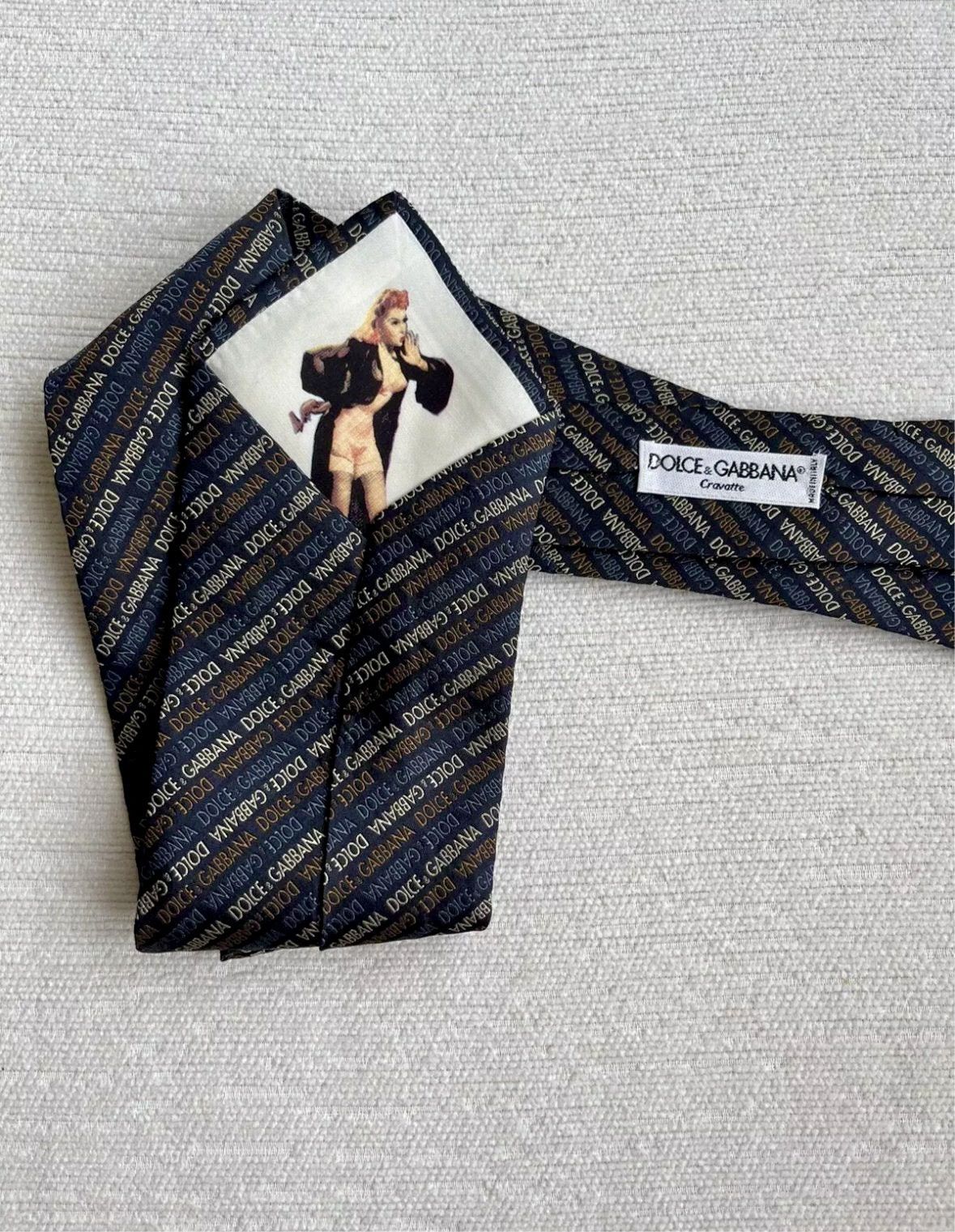 Dolce & Gabbana DOLCE & GABBANA SILK TIE Size ONE SIZE - 1 Thumbnail