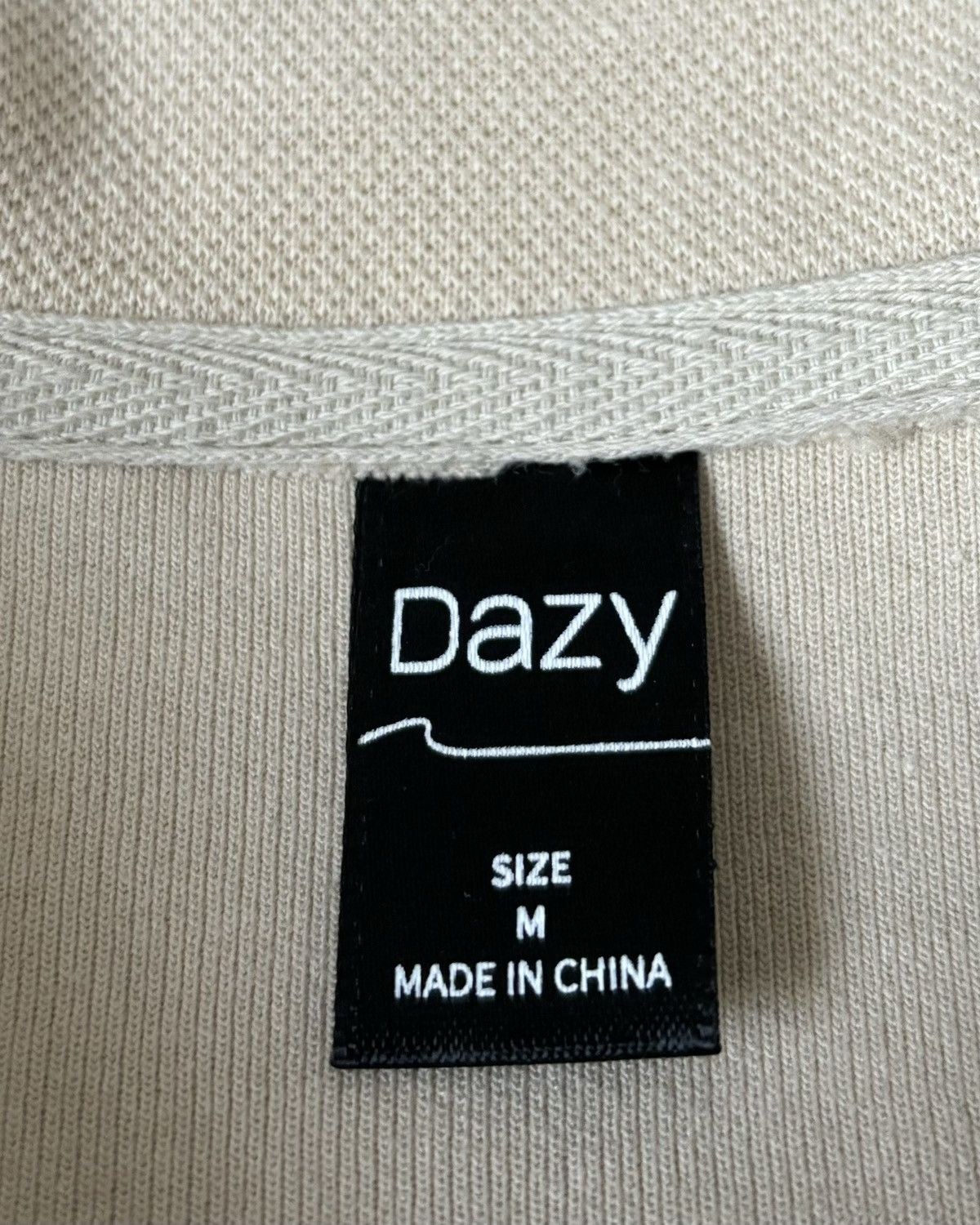 Shein SHEIN x Dazy Long Sleeve Polo Sweater Size US M / EU 48-50 / 2 - 3 Thumbnail