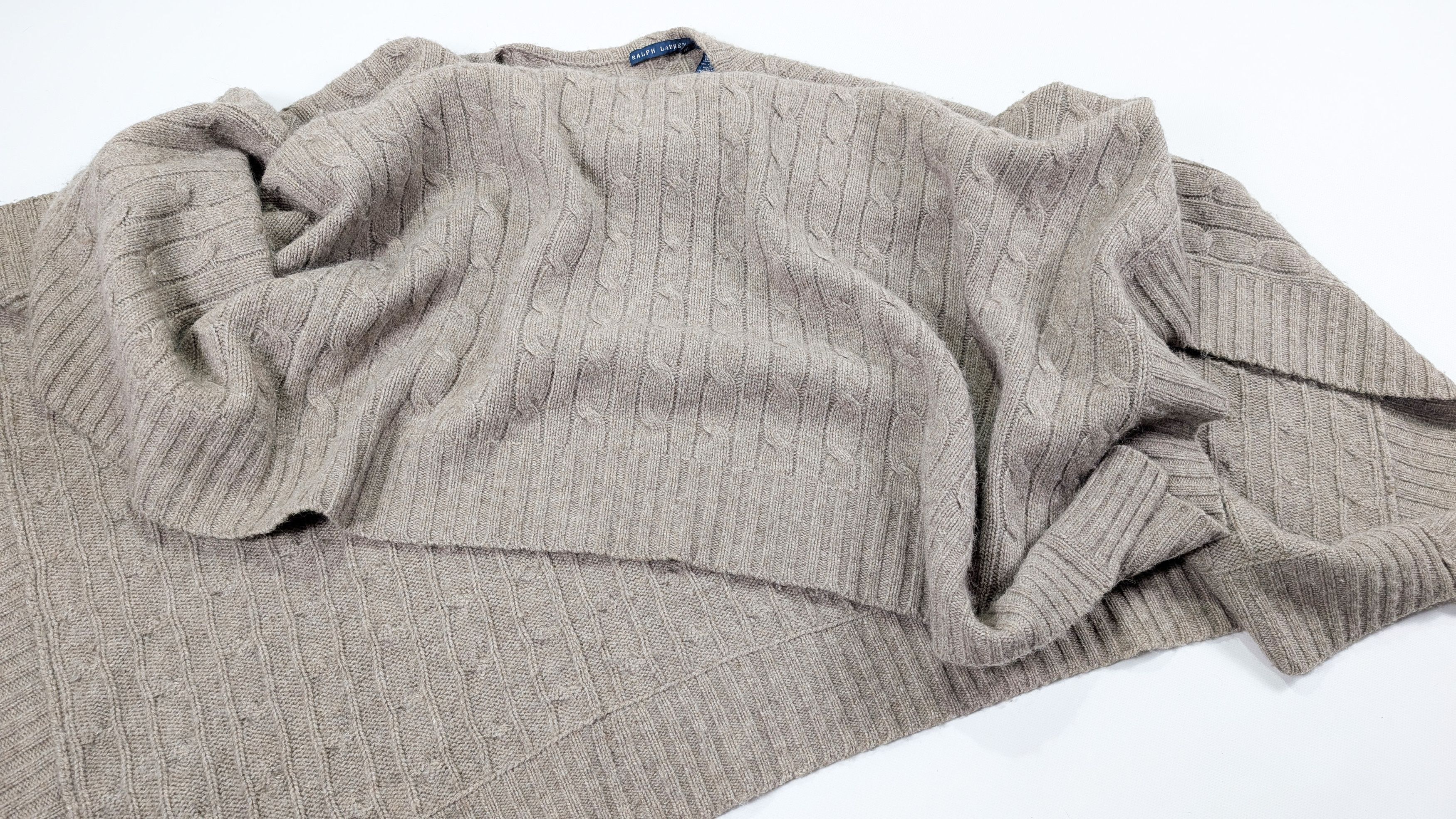 Ralph Lauren Ralph Lauren Wool Cashmere Alpaca Poncho Size M Size M / US 6-8 / IT 42-44 - 7 Thumbnail