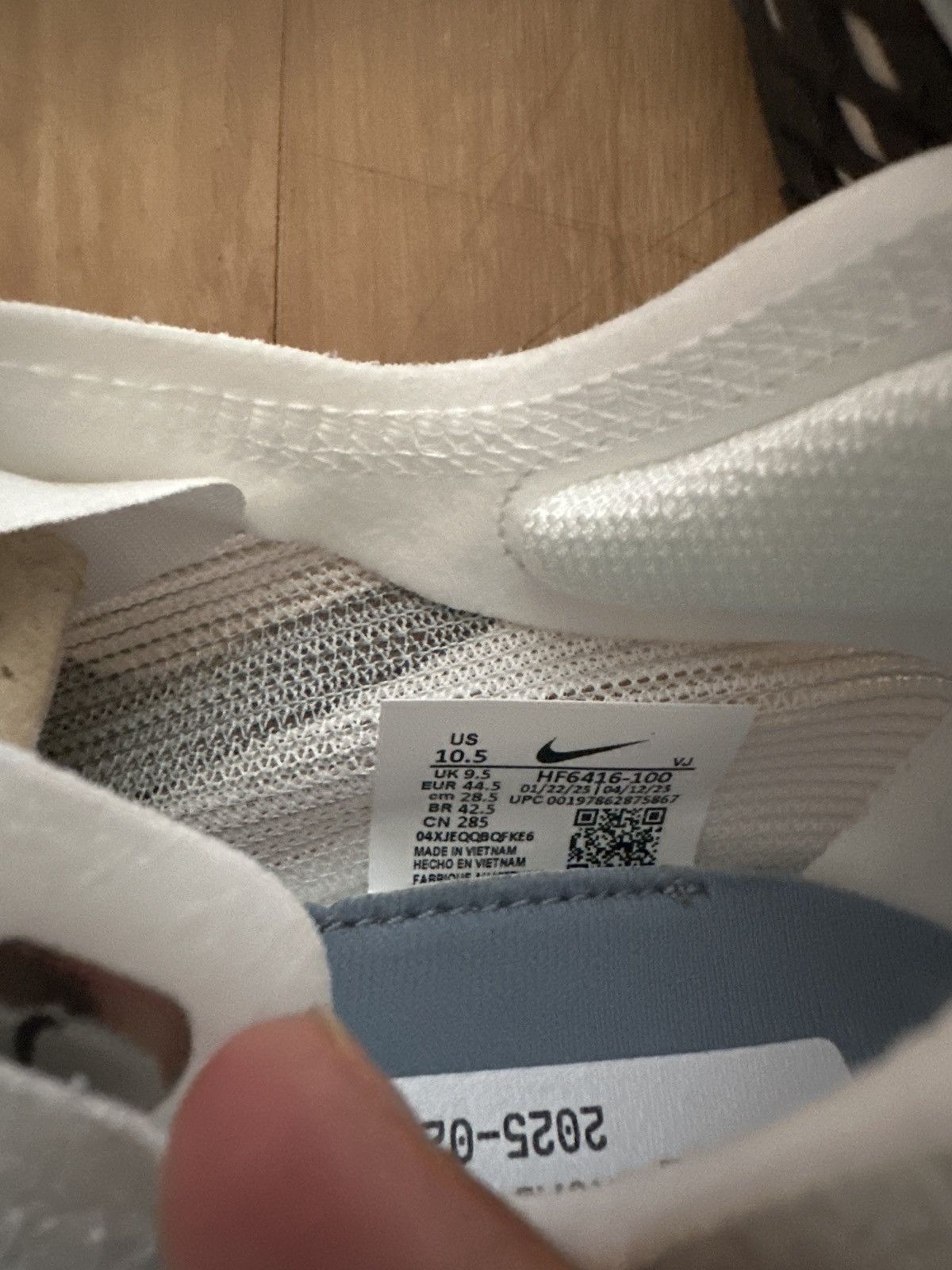 Nike ZOOMX STREAKFLY 2 white obsidian mist Size US 10.5 / EU 43-44 - 2 Thumbnail