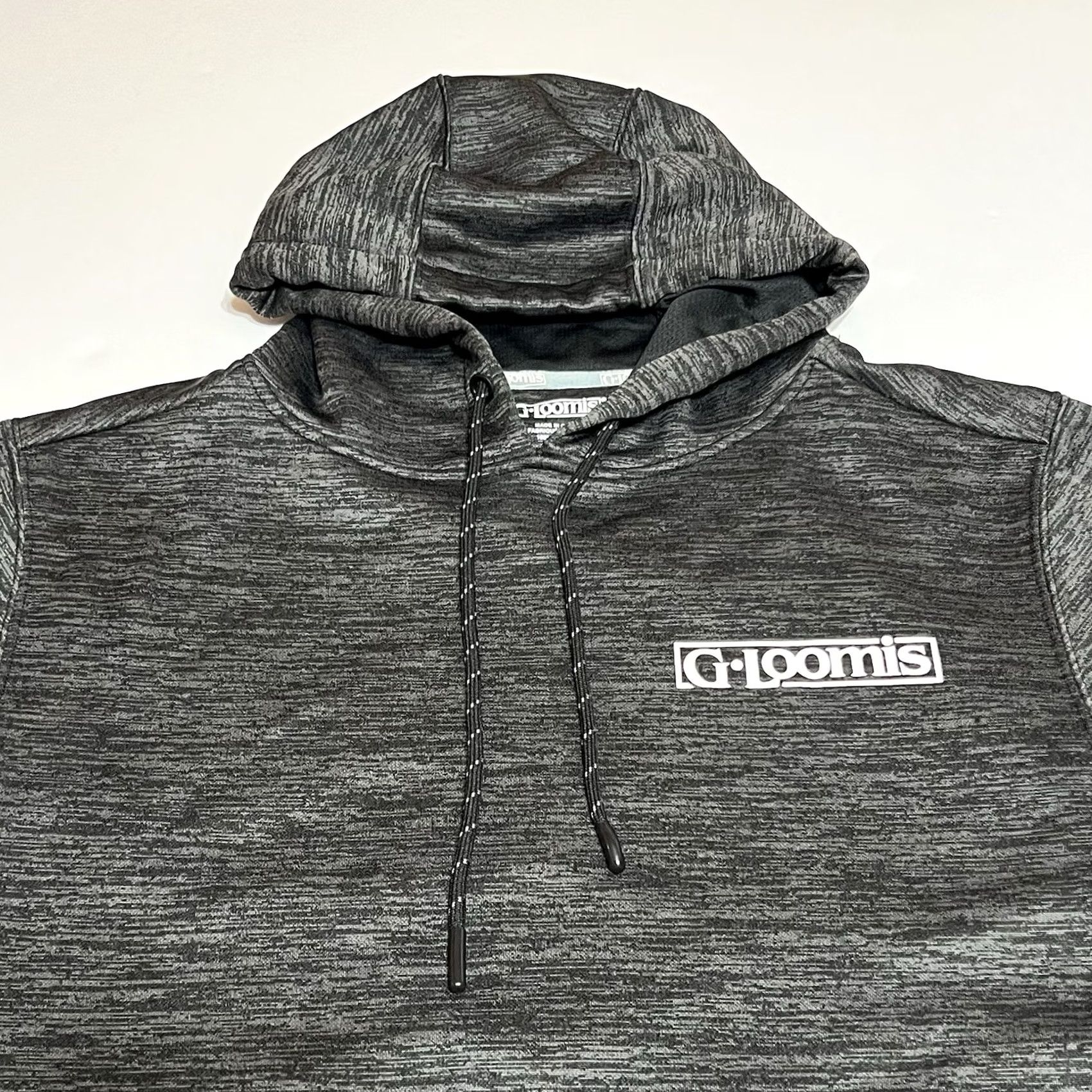 Spell G Loomis Hoodie Pullover Adult Small Gray Sweatshirt Fishing Logo Size US S / EU 44-46 / 1 - 2 Thumbnail