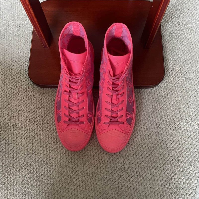 Louis Vuitton Louis Vuitton Tattoo Embroidered Fashion Sneakers - Size US 10.5 / EU 43-44 - 2 Thumbnail
