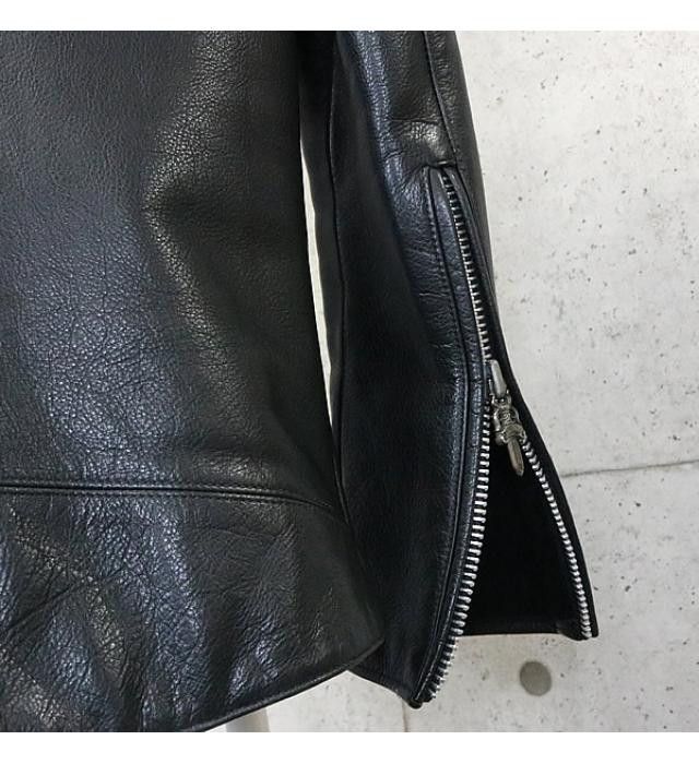 Chrome Hearts Chrome Hearts Leather Cashmere Riders Jacket Size US M / EU 48-50 / 2 - 4 Thumbnail