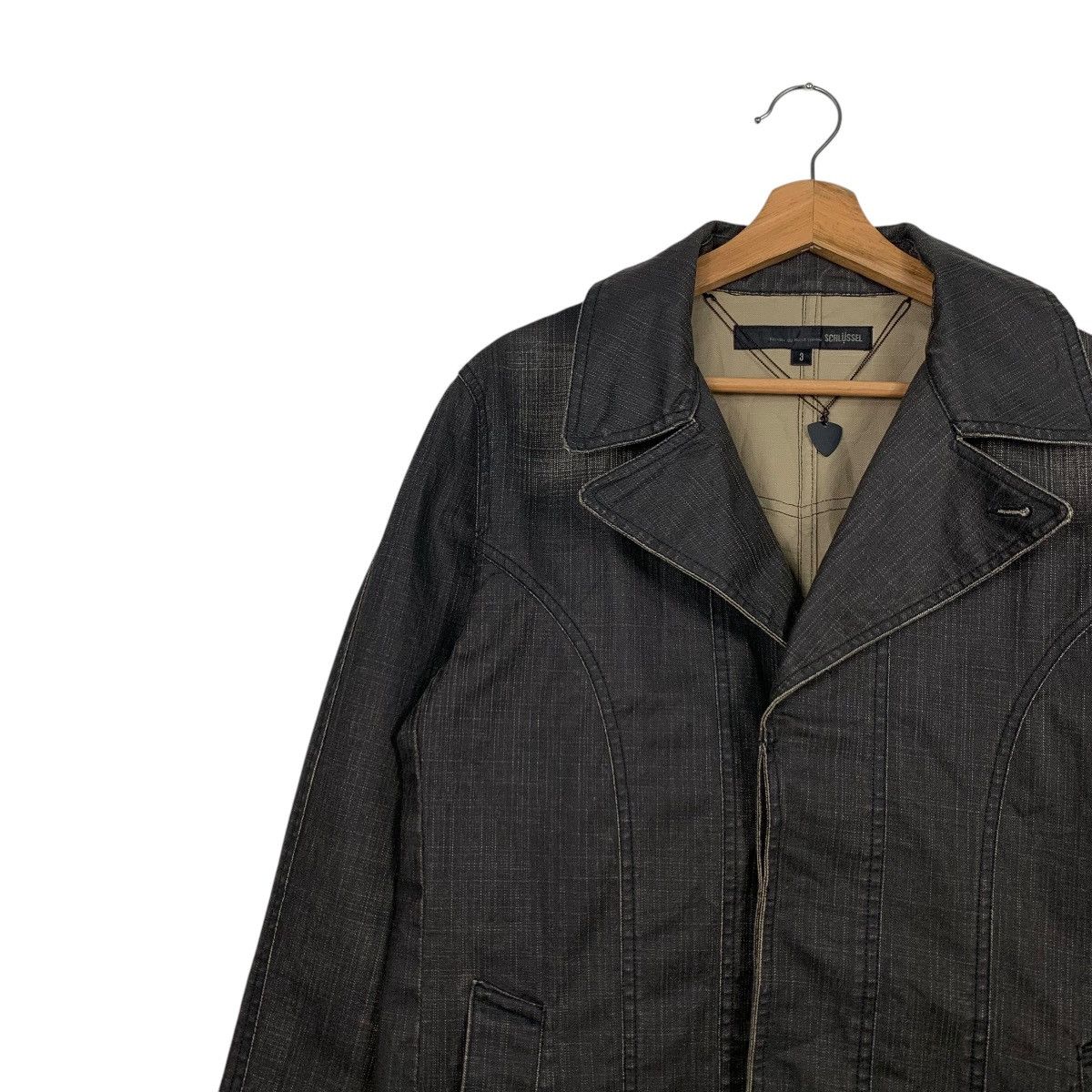 Schlussel SCHUSSEL Denim Casual Jacket Jeans Jacket #2412-C108 Size US M / EU 48-50 / 2 - 3 Thumbnail