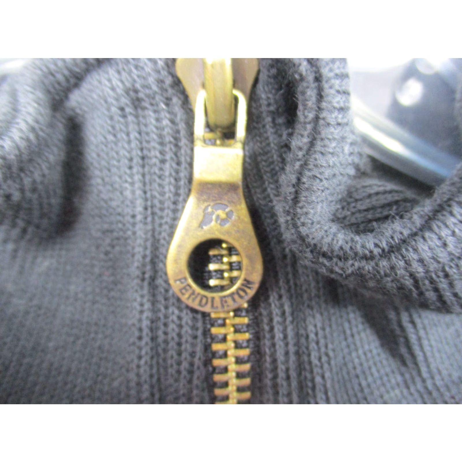 Pendleton Pendleton Sweater Adult XL Black Mock Neck 1/4 Zip Size US XL / EU 56 / 4 - 2 Thumbnail