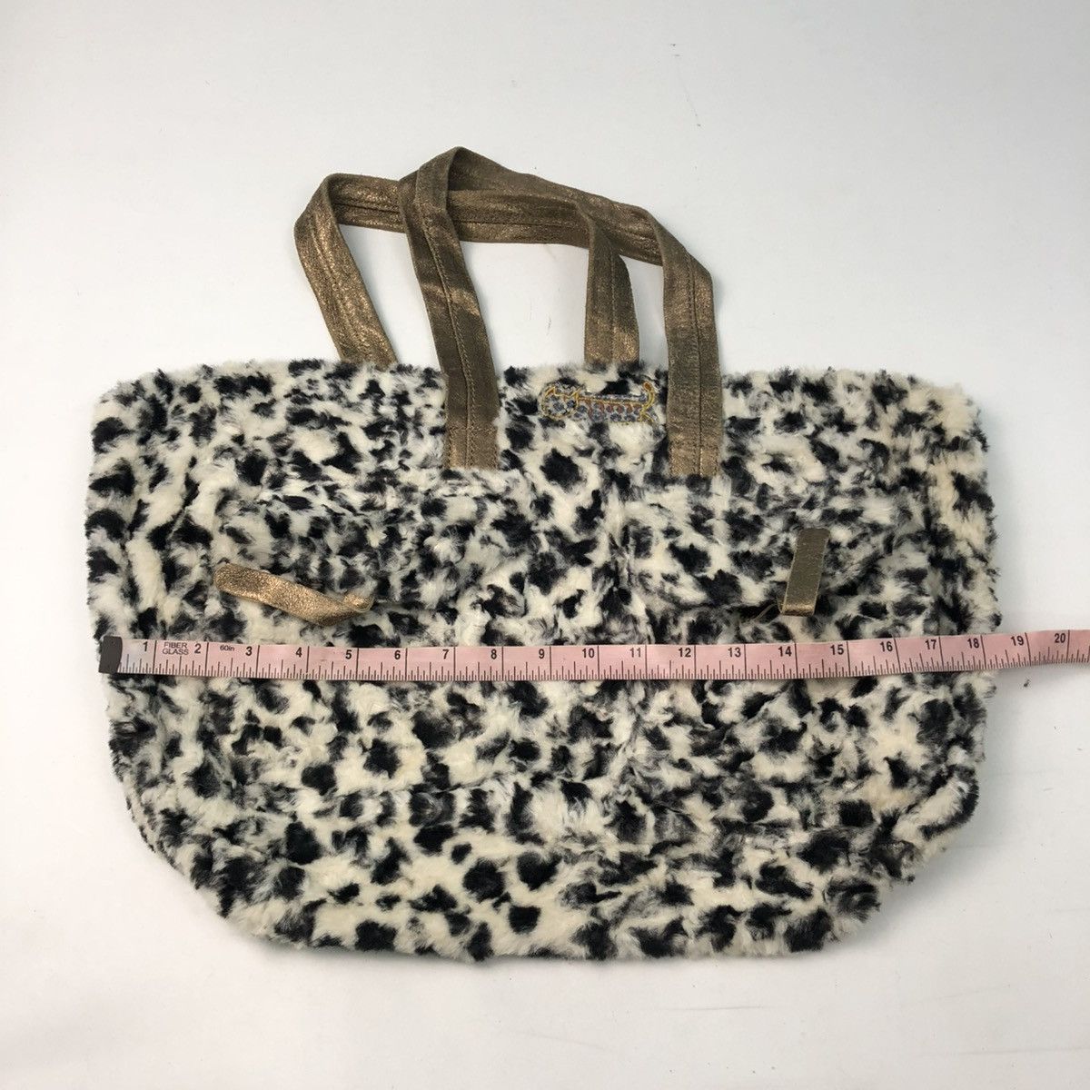 Tsumori Chisato ‼️YES‼️ TSUMORI CHISATO FAUX FUR LEOPARD CARRY TOTE BAG Size ONE SIZE - 7 Thumbnail