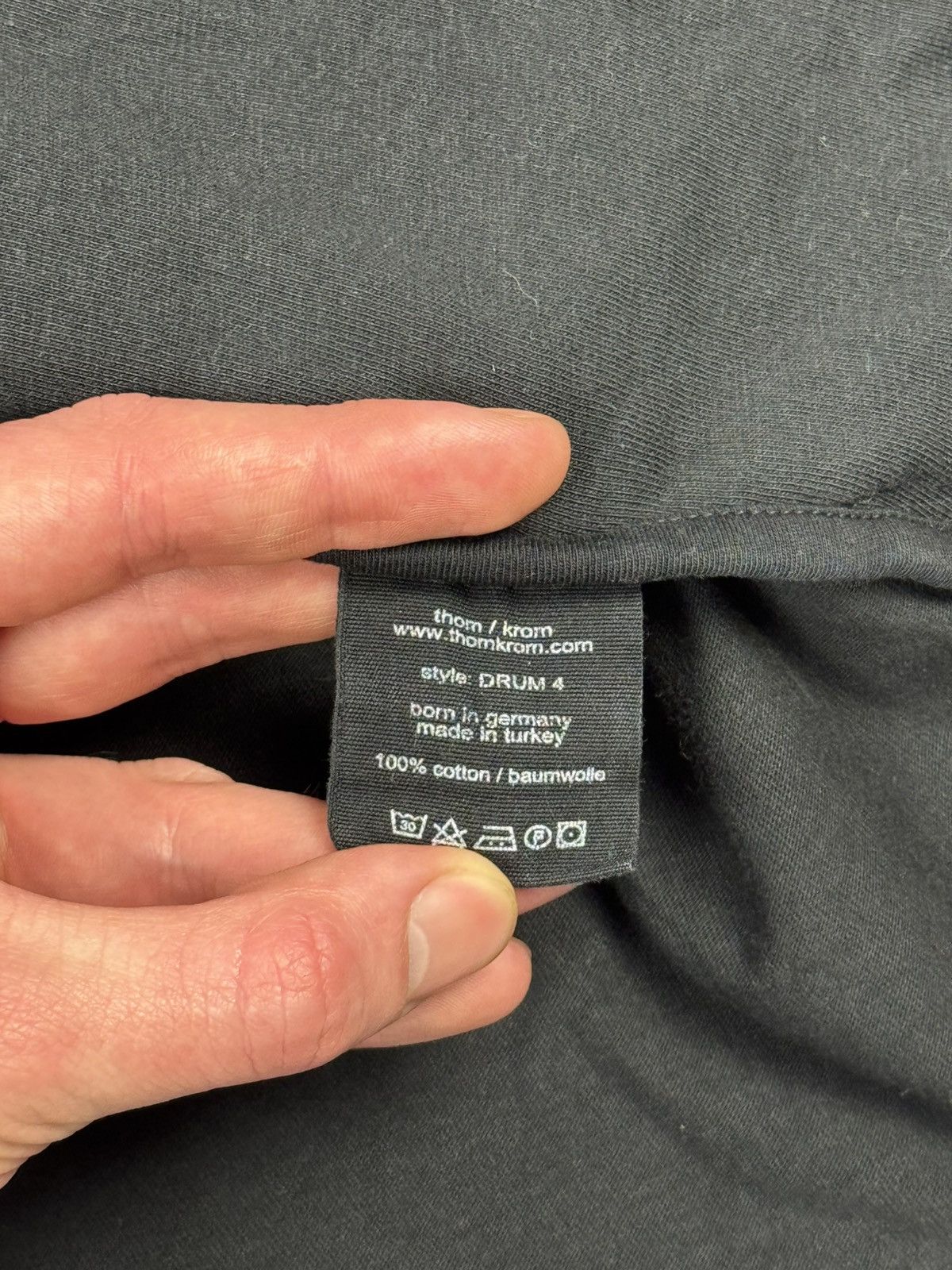 Japanese Brand × Thom Krom Thom Krom hoodie zip Size US L / EU 52-54 / 3 - 8 Thumbnail