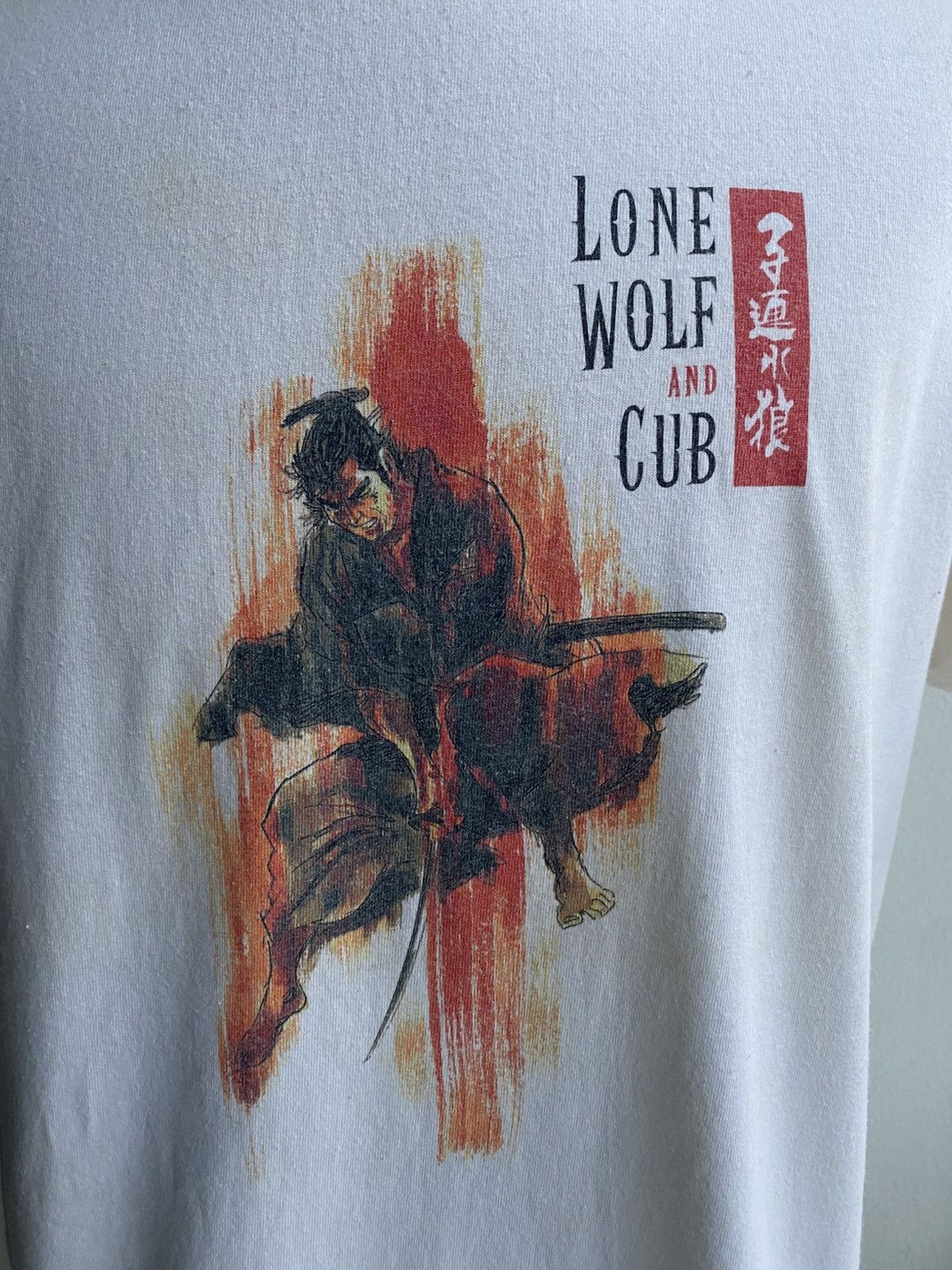 Anime 1995 LONE WOLF and CUB manga comic Anime SHOGUN Assasin Size US L / EU 52-54 / 3 - 4 Thumbnail