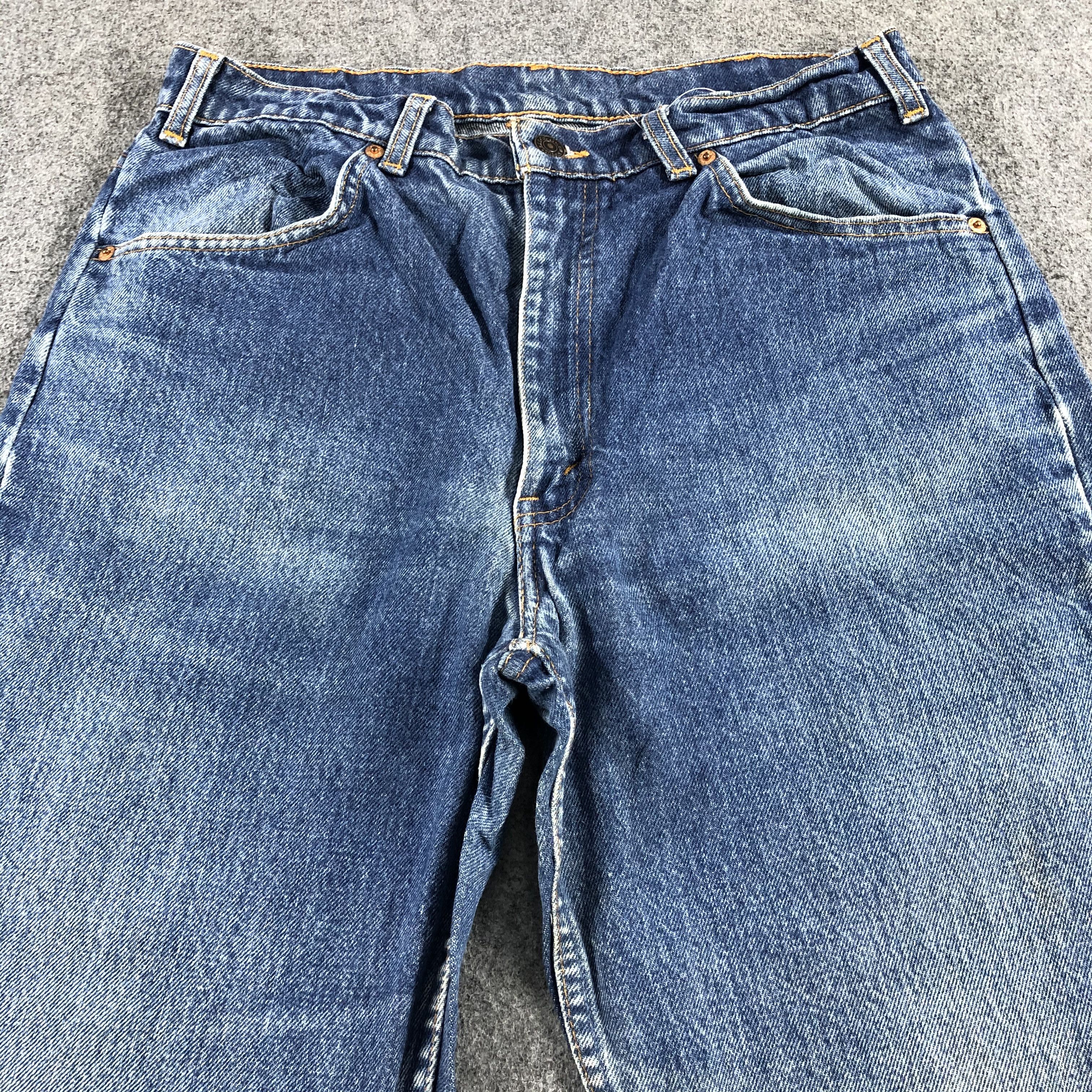 Levi's Vintage 90s Blue Wash Levis Jeans-J2022 Size US 32 / EU 48 - 3 Thumbnail