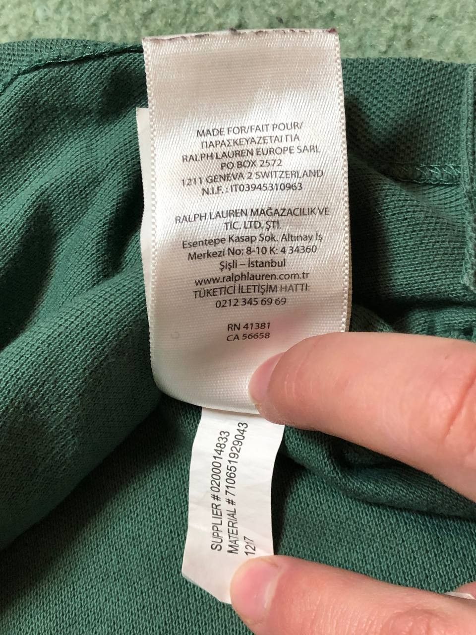 Polo Ralph Lauren Polo Ralph Lauren Polo Size US XL / EU 56 / 4 - 6 Thumbnail